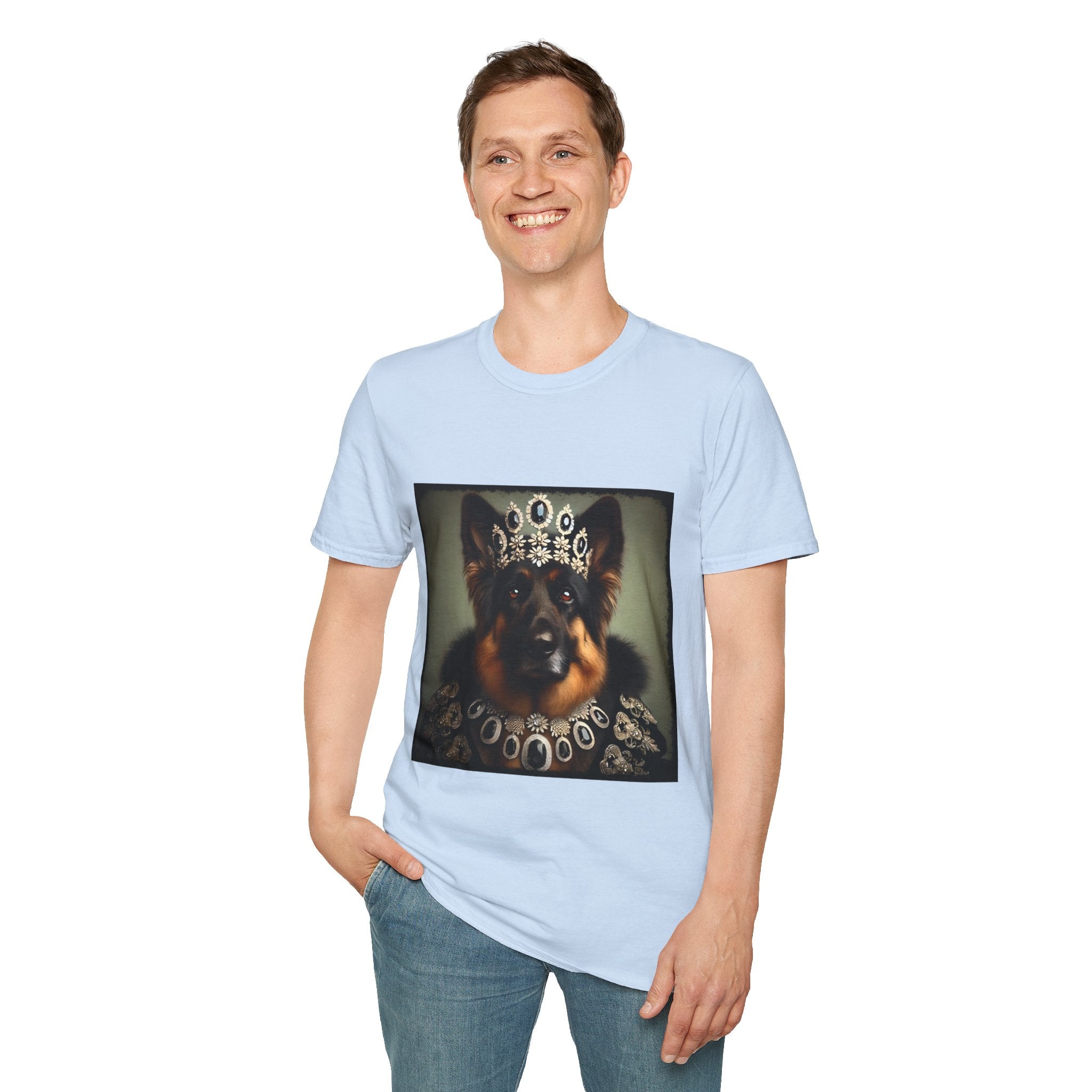 German Shepherd Onyx Queen | Unisex Dog T-Shirt