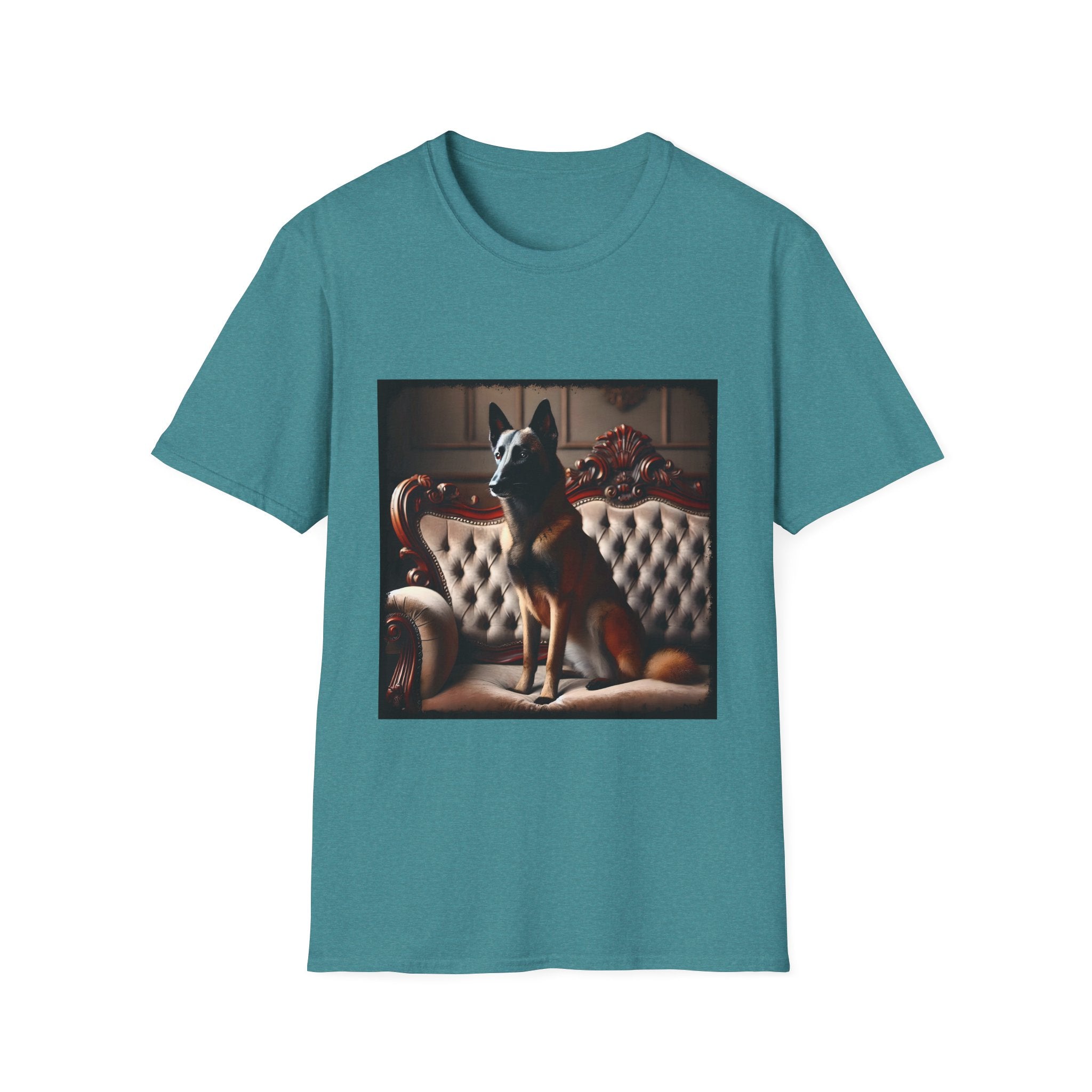 Belgian Malinois Poised Portrait | Unisex Dog T-Shirt