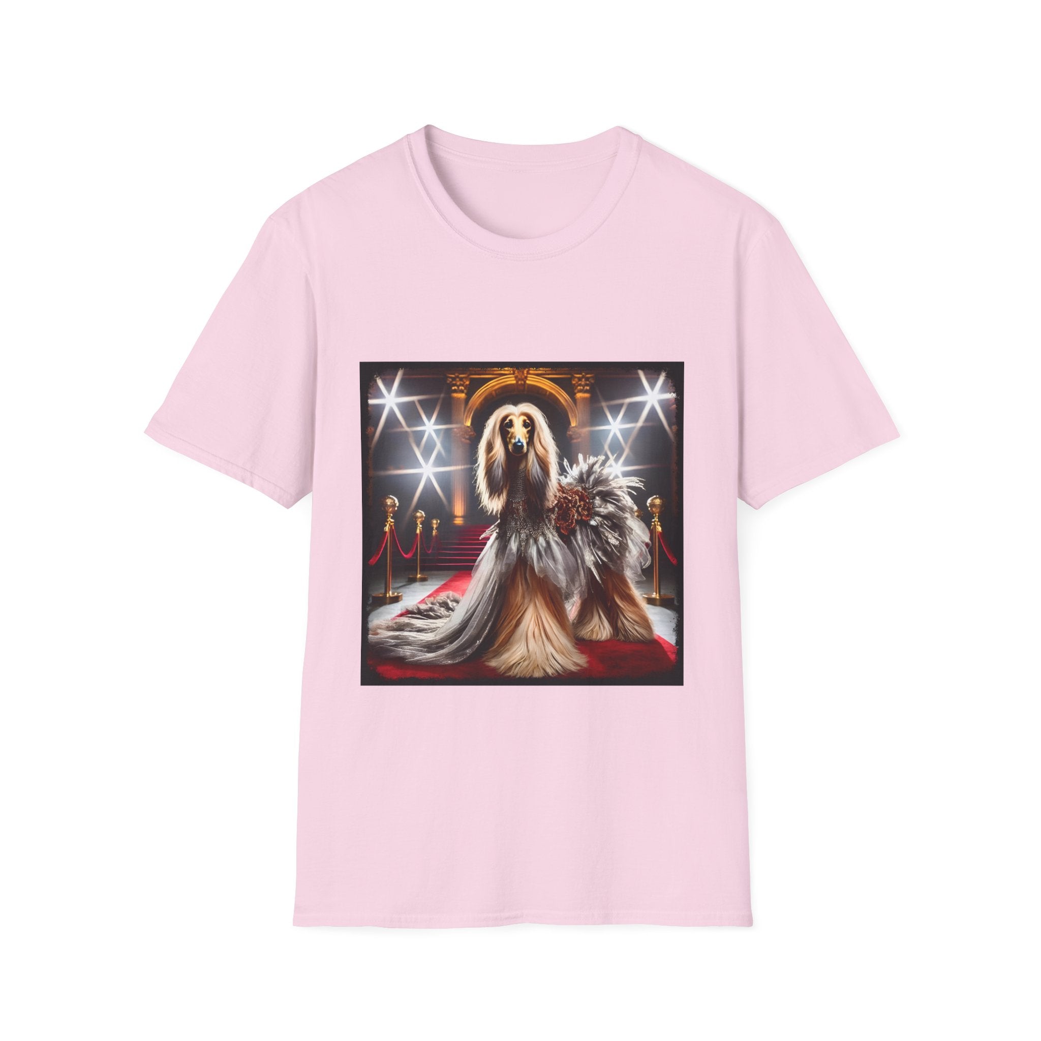 Afghan Hound Spotlight Siren | Unisex Dog T-Shirt