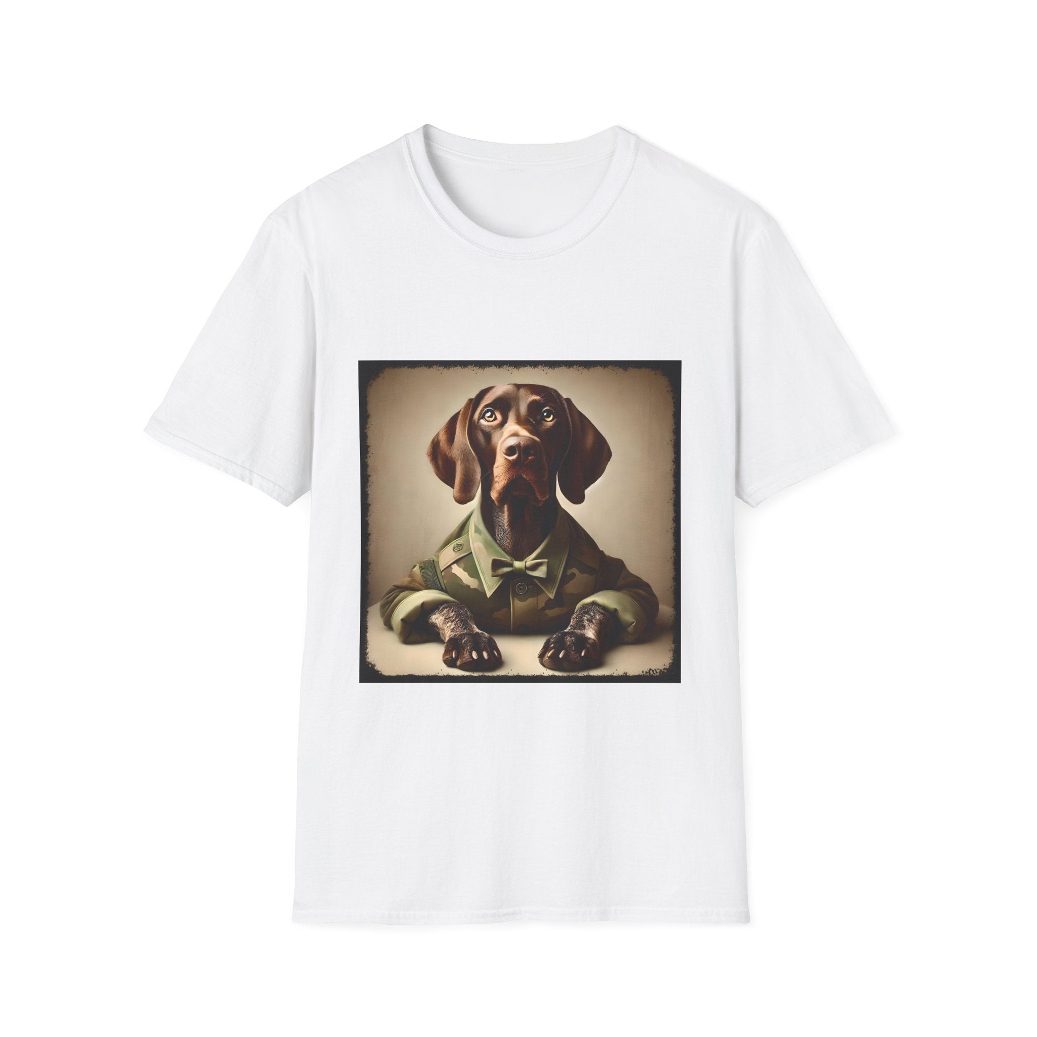 German Shorthaired Pointer Camo Slay | Unisex Dog T-Shirt