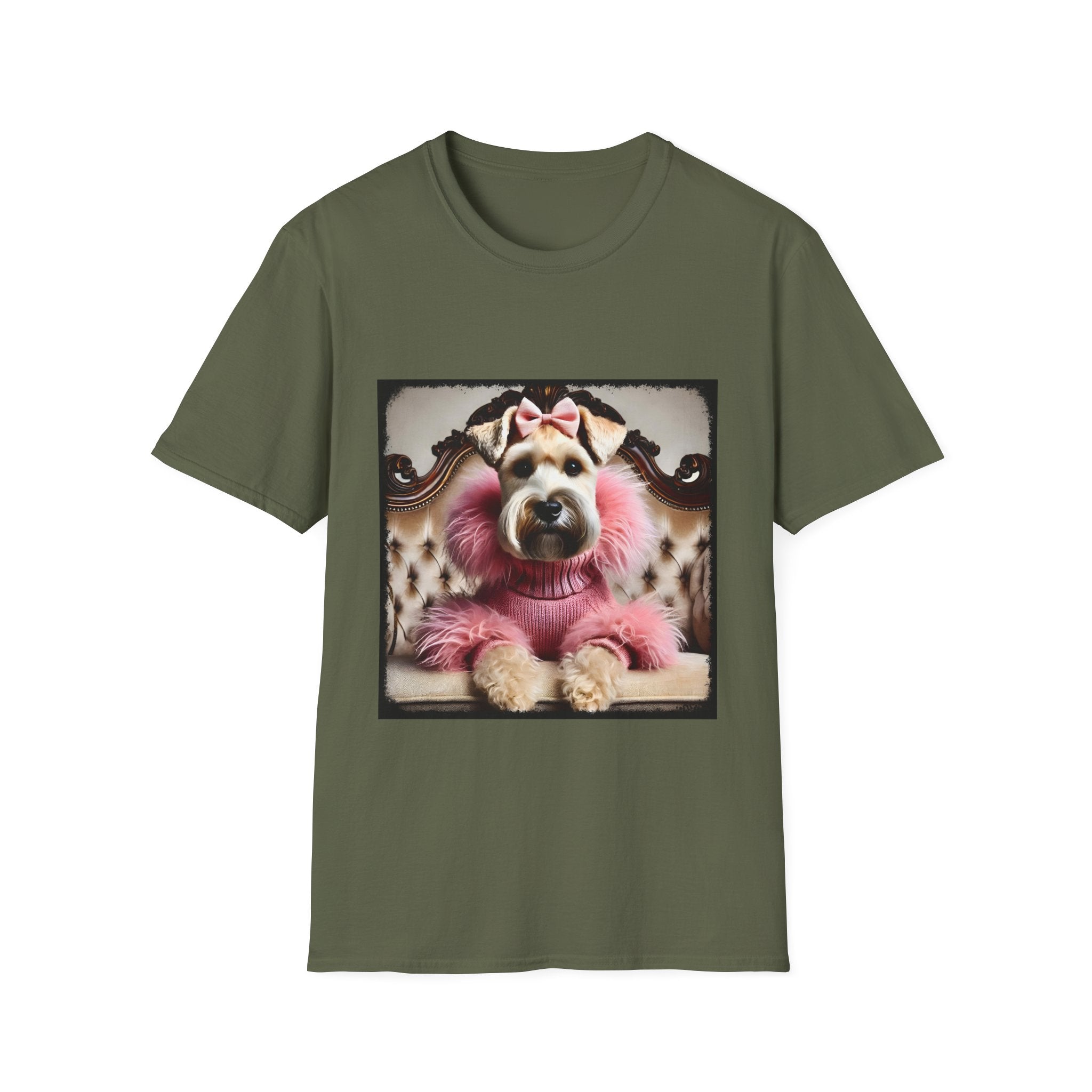 Wheaten Terrier Pink Diva | Unisex Dog T-Shirt