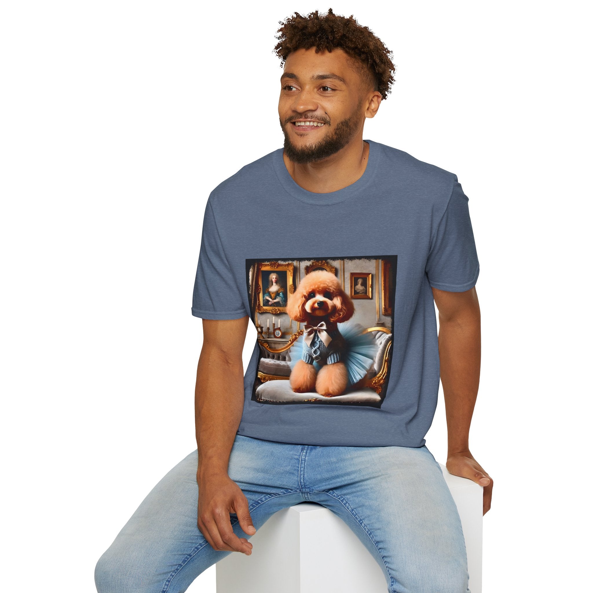 Poodle Rich Baby | Unisex Dog T-Shirt