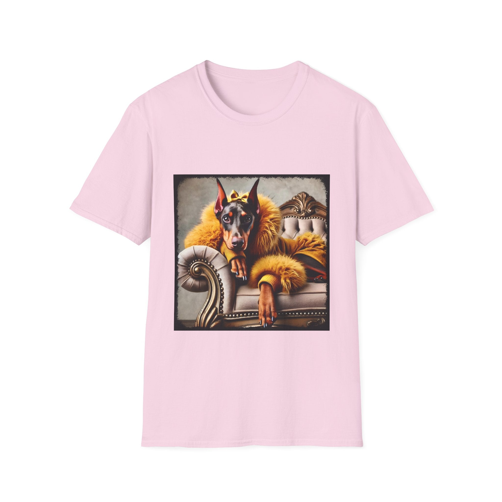 Doberman Pinscher Fur Babe | Unisex Dog T-Shirt