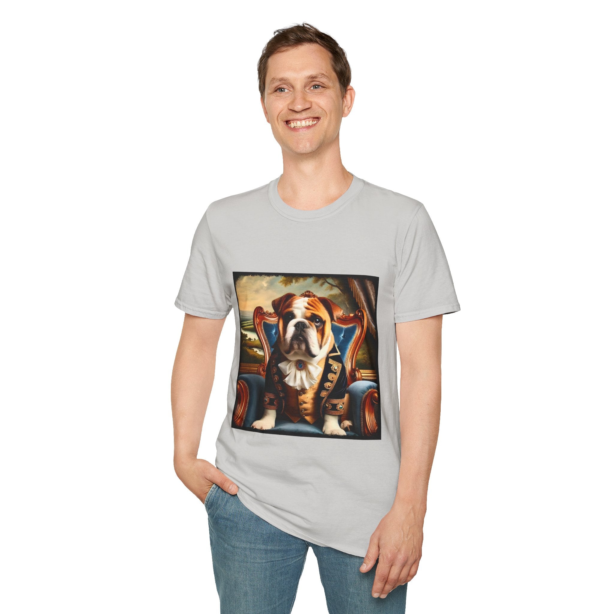 Bulldog Bougie Baron | Unisex Dog T-Shirt