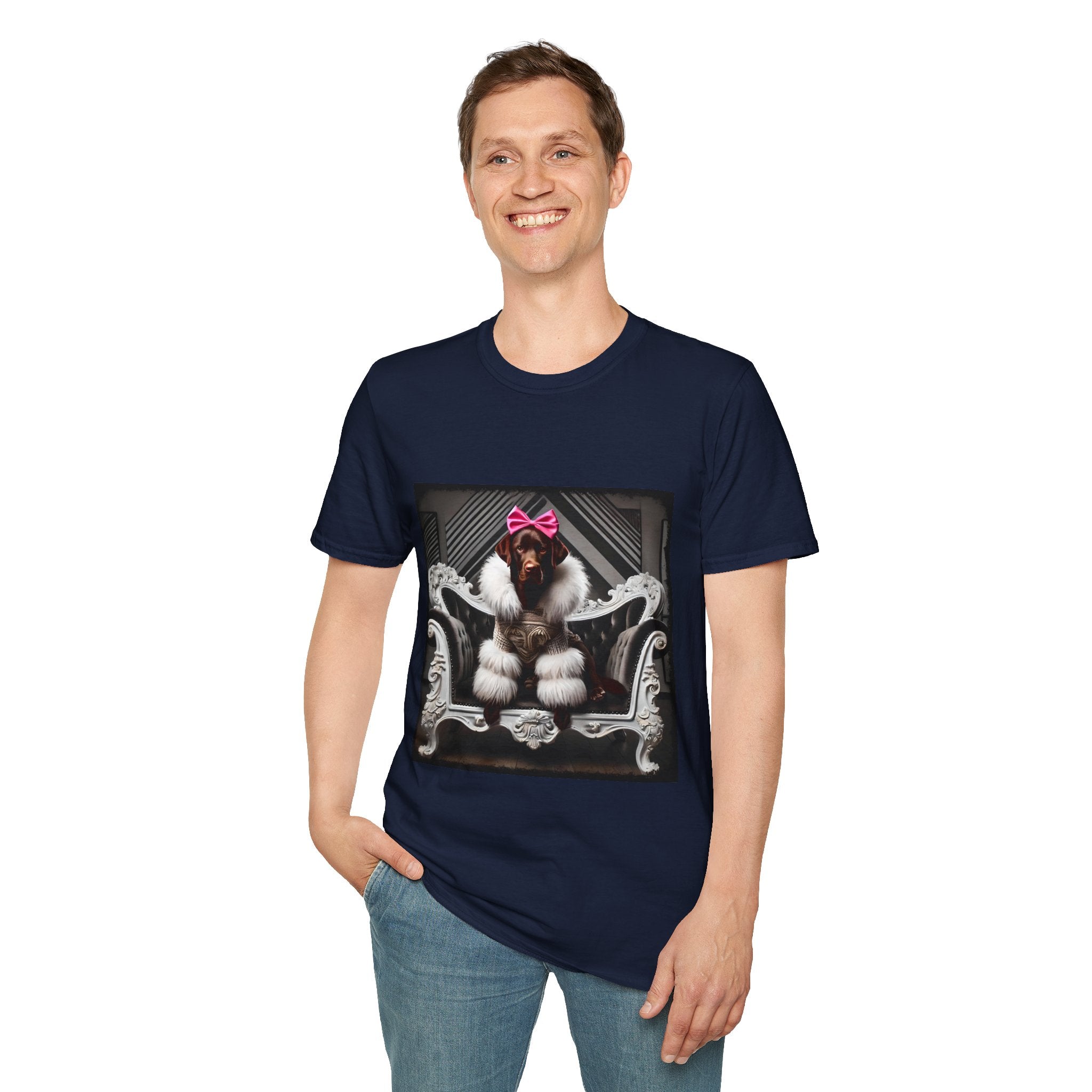 Labrador Retriever Chic Rocker | Unisex Dog T-Shirt