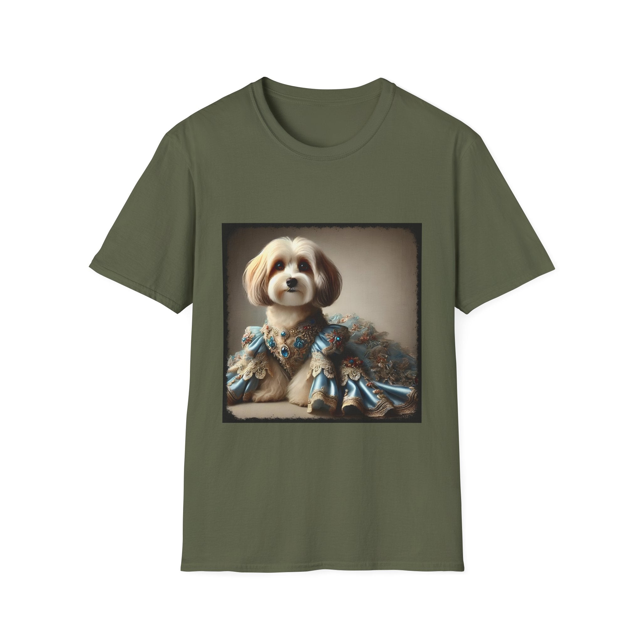 Unisex Havanese Dog T‑Shirt – Sacred Jewel Artwork