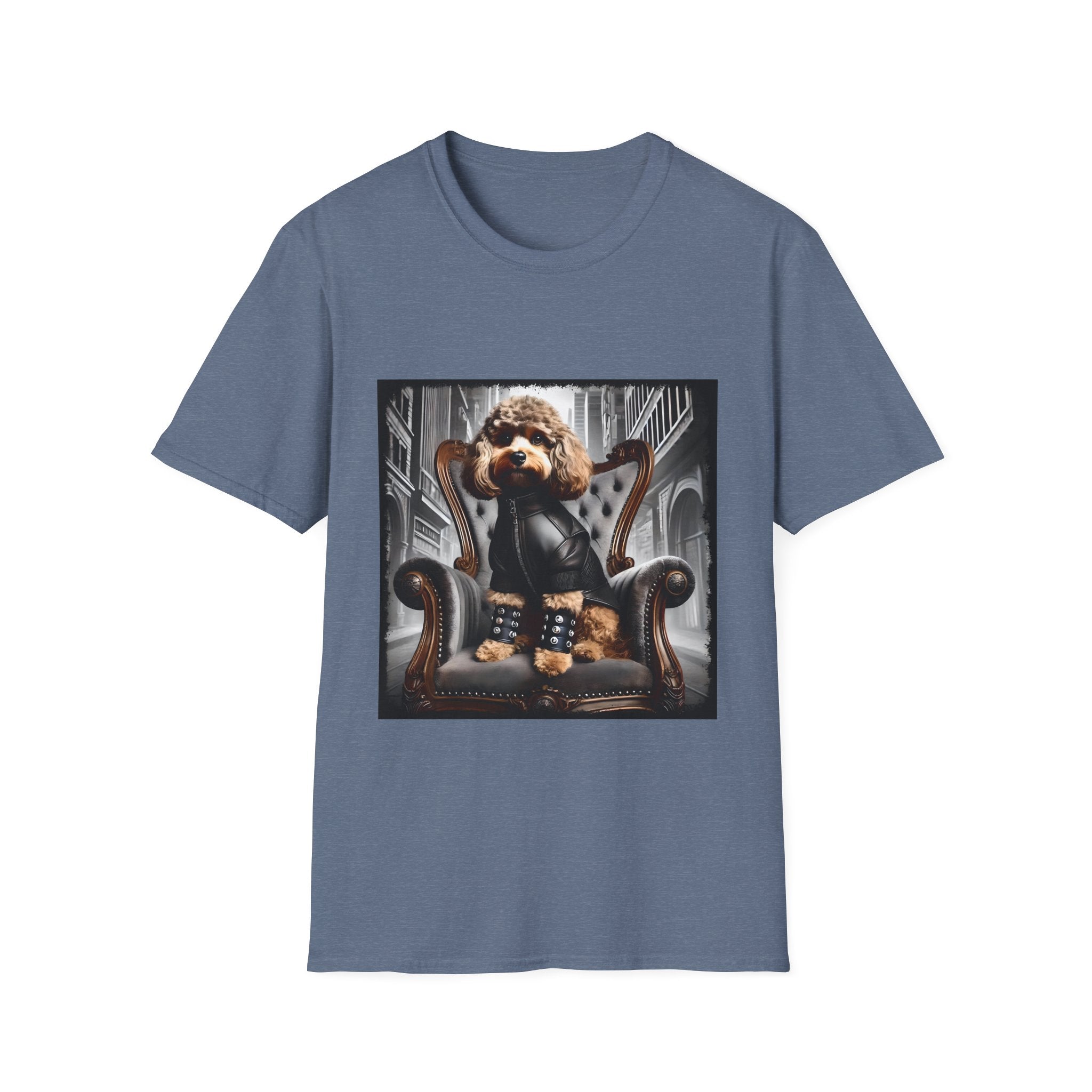 Cavapoo Leather Rebel | Unisex Dog T-Shirt