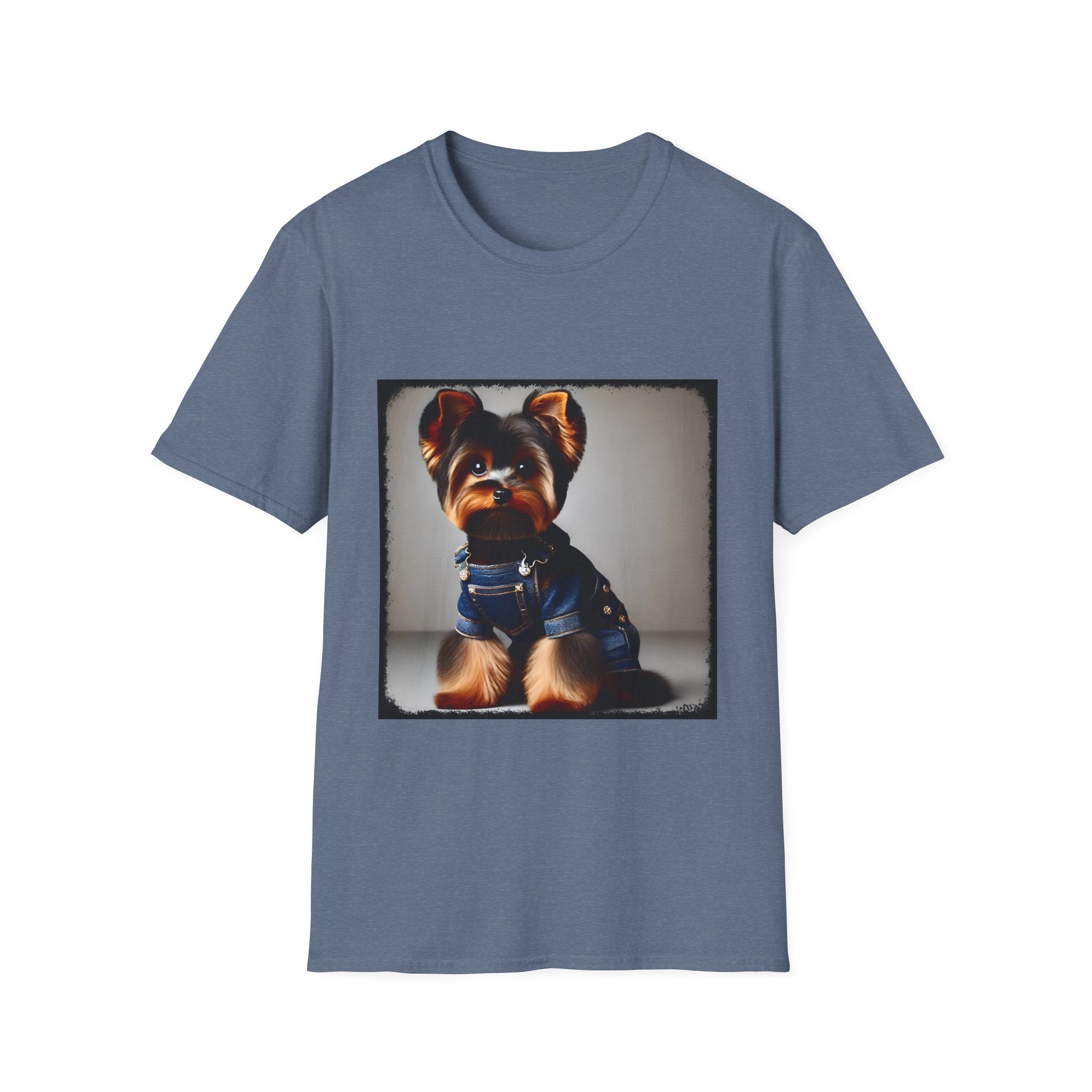Yorkshire Terrier Denim Darling | Unisex Dog T-Shirt