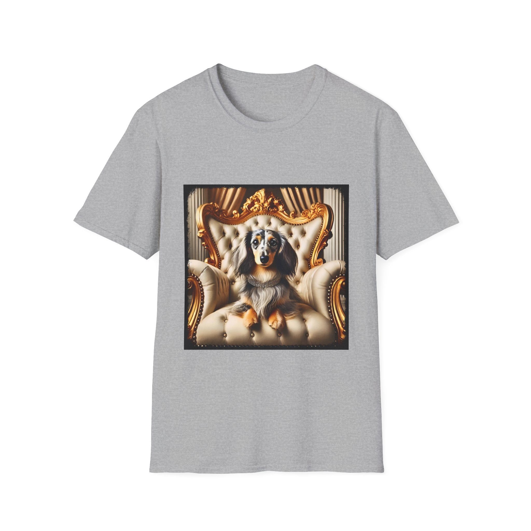 Dachshund Golden Glamour | Unisex Dog T-Shirt