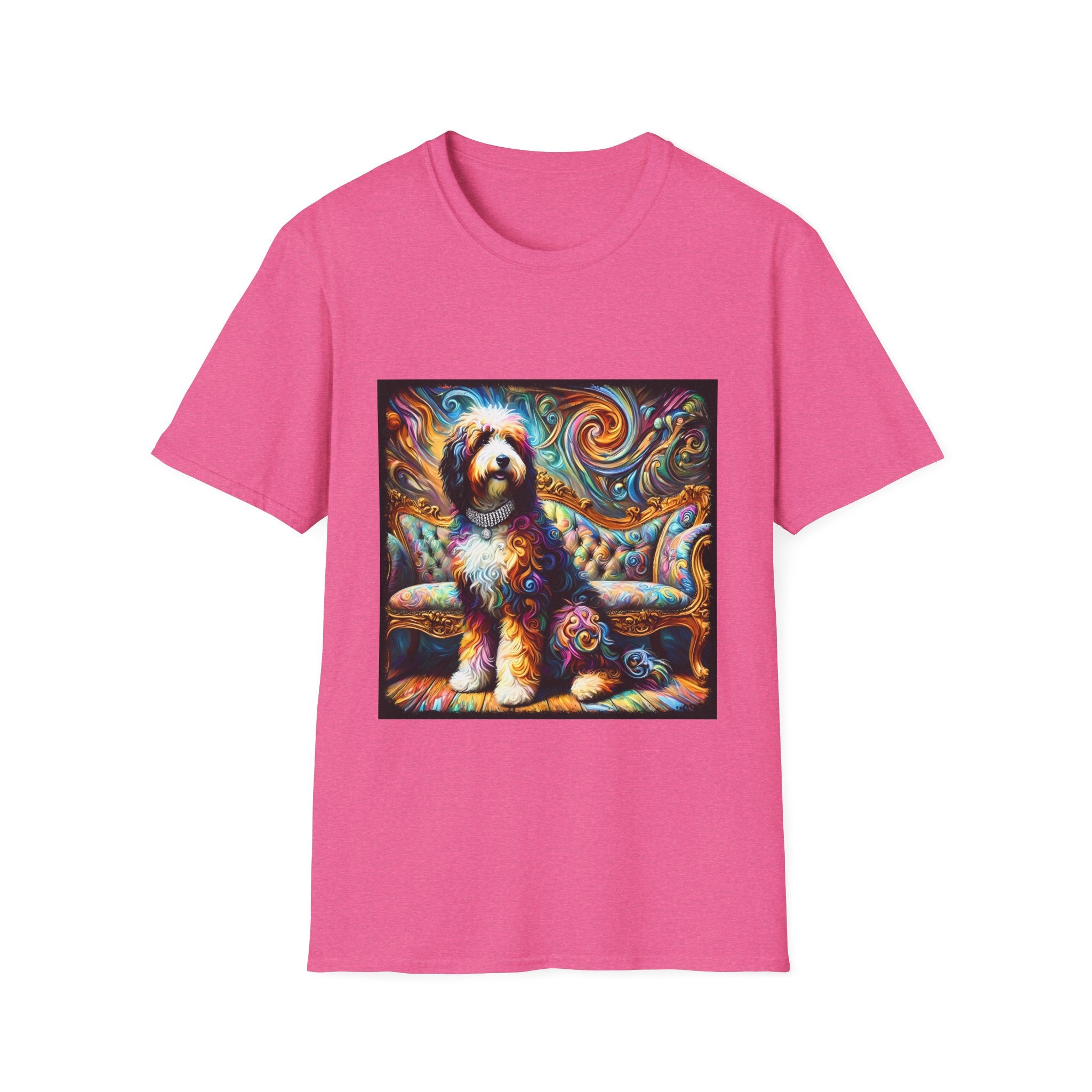 Bernedoodle Vivid Swirl | Unisex Dog T-Shirt