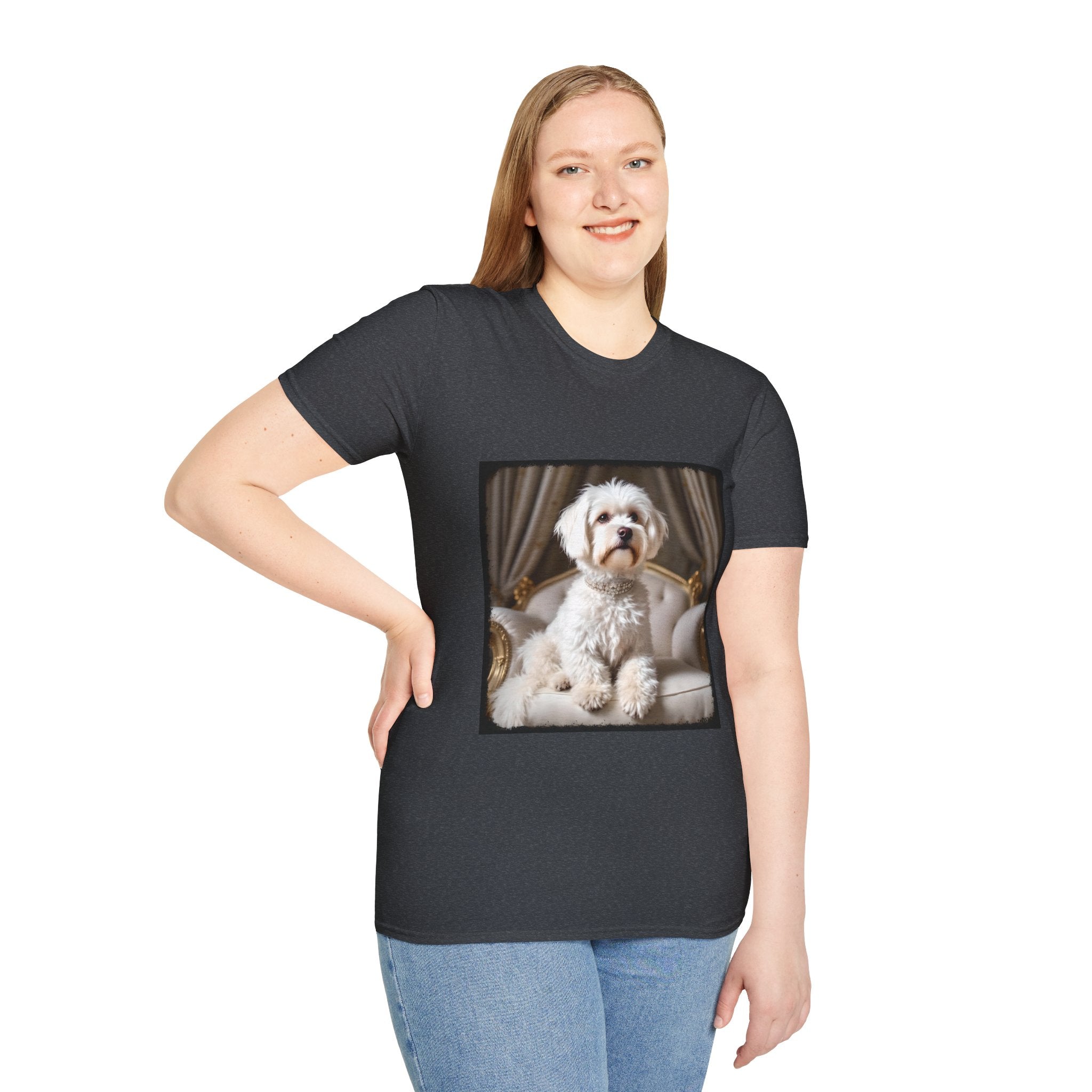 Maltese Royal Princess | Unisex Dog T-Shirt
