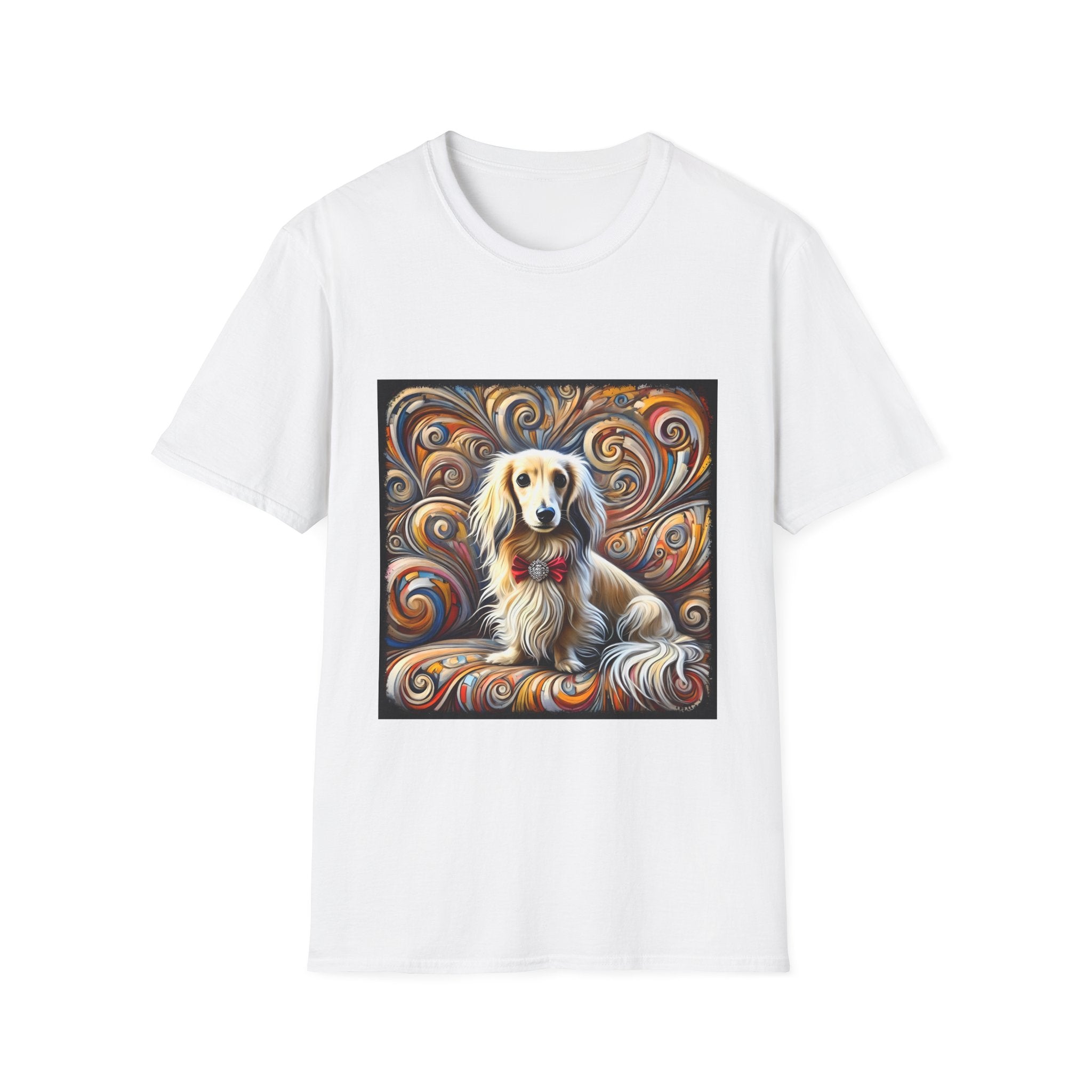 Dachshund Blissful Swirl | Unisex Dog T-Shirt