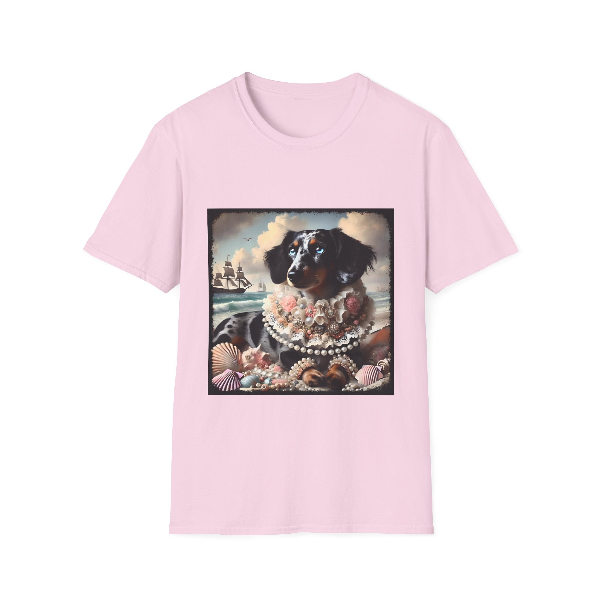 Dachshund Beach Beauty | Unisex Dog T-Shirt