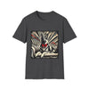 German Shepherd B&W Red Bow | Unisex Dog T-Shirt