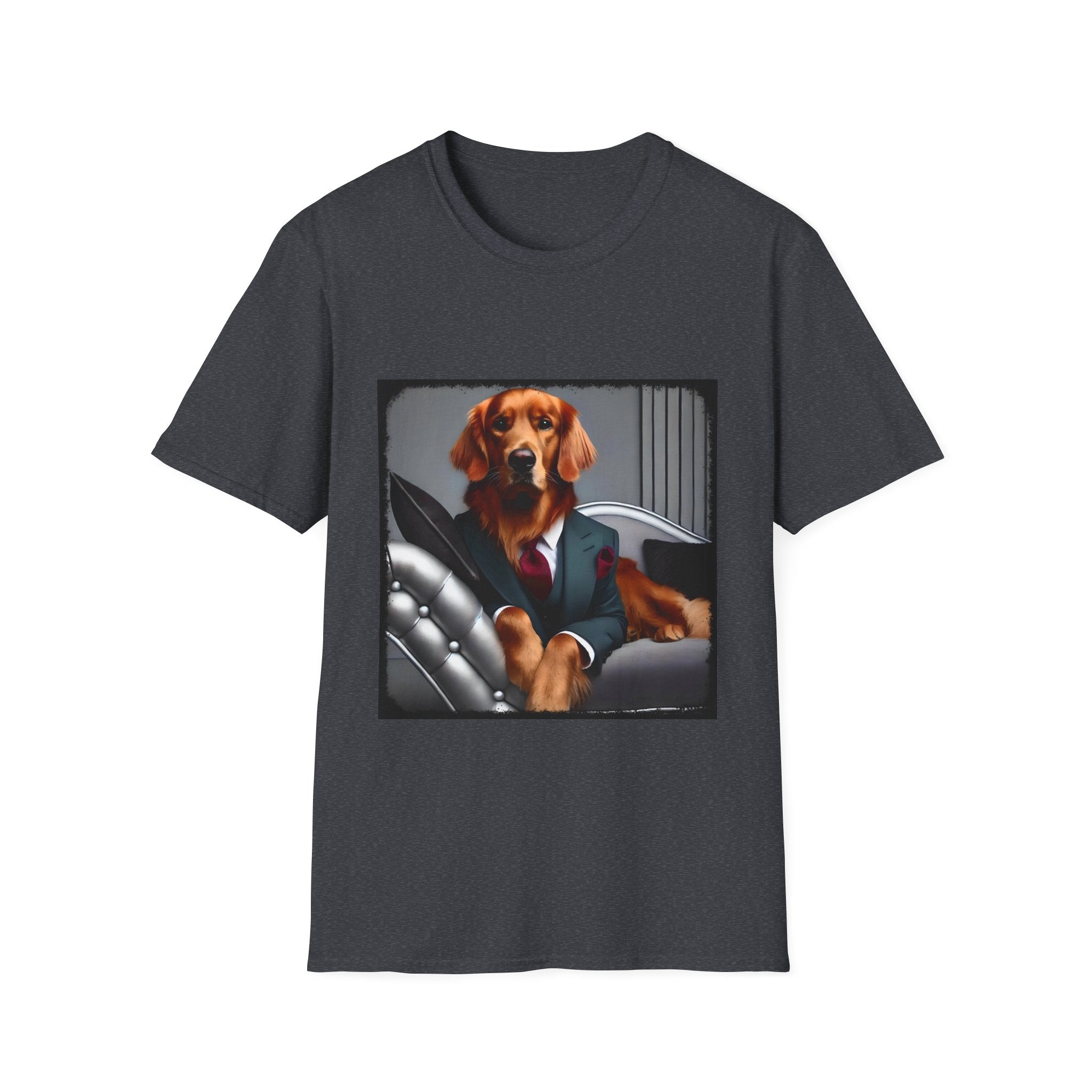 Golden Retriever Plush Gent | Unisex Dog T-Shirt