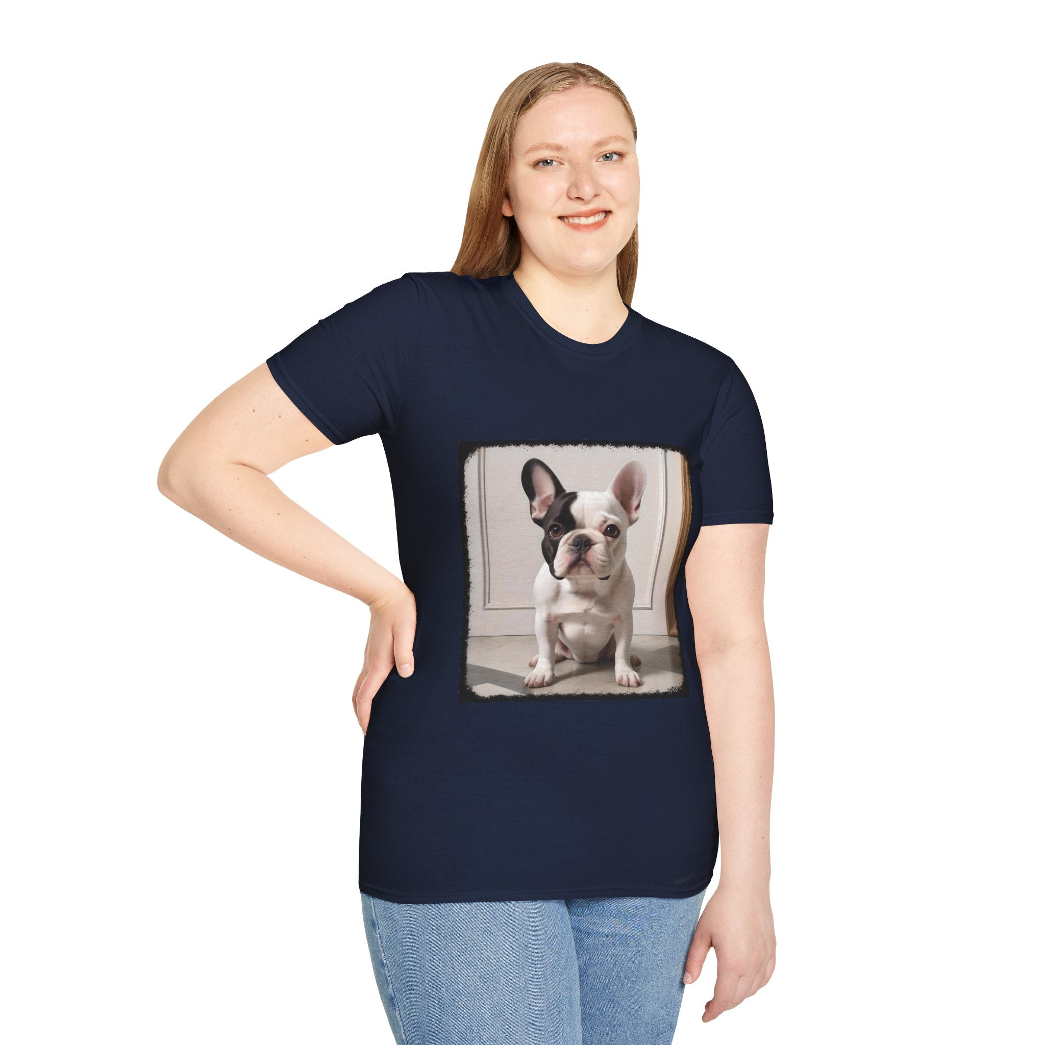 French Bulldog Precious Portrait | Unisex Dog T-Shirt