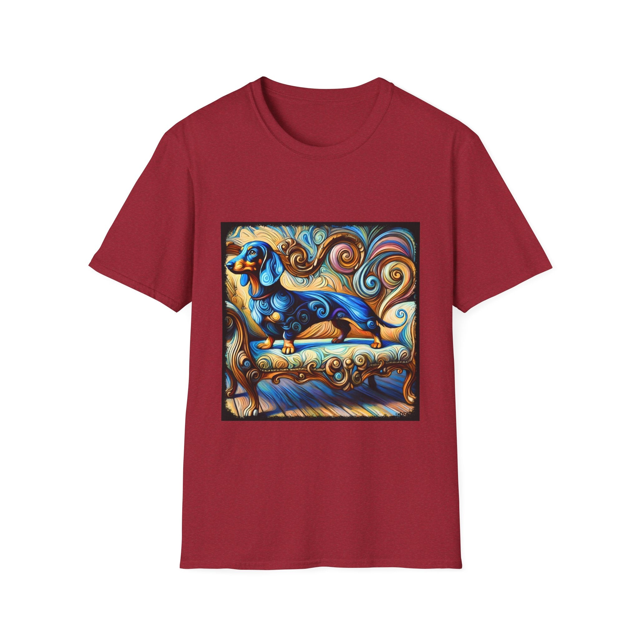 Dachshund Blue Dream Swirl | Unisex Dog T-Shirt