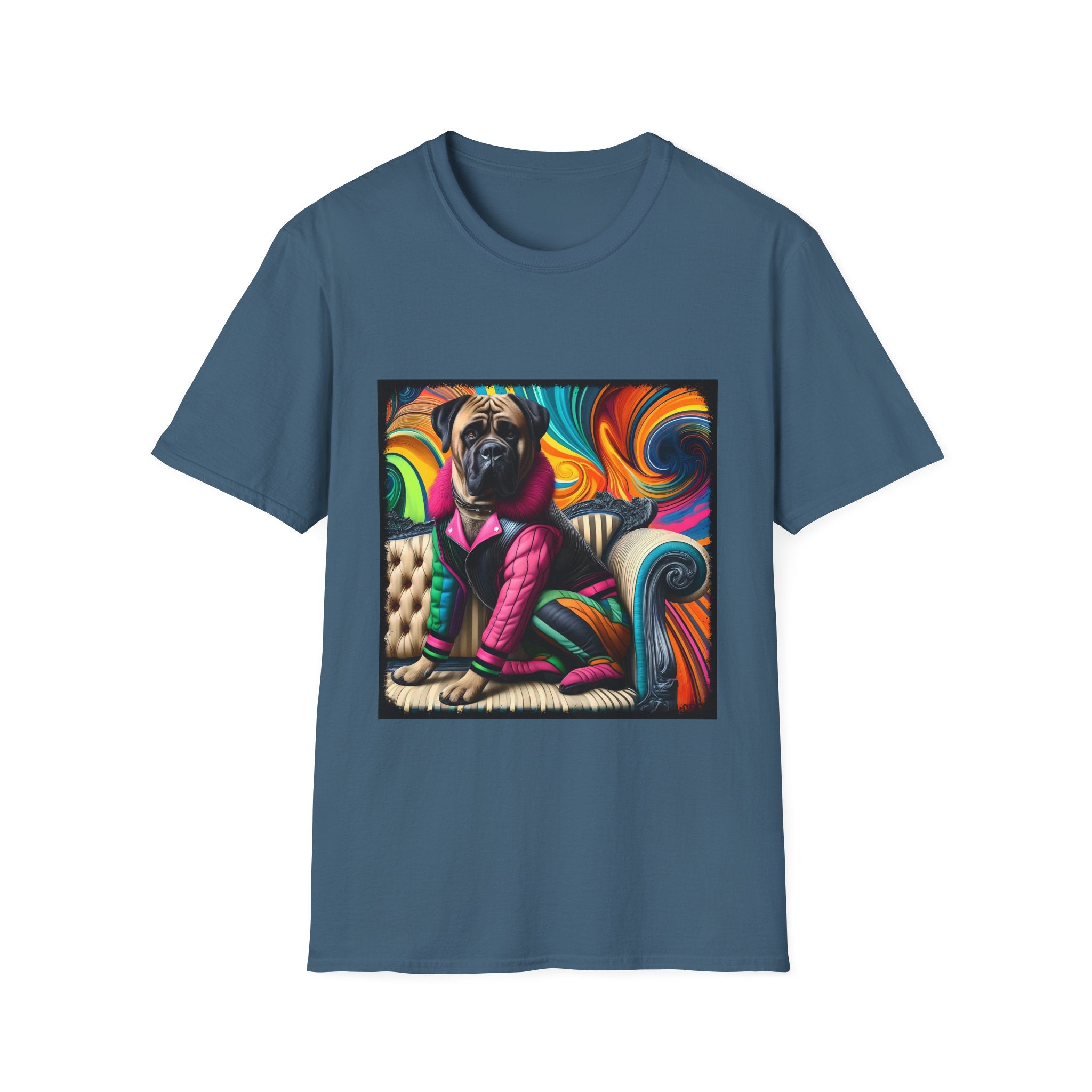 Bullmastiff Bold Rocker | Unisex Dog T-Shirt