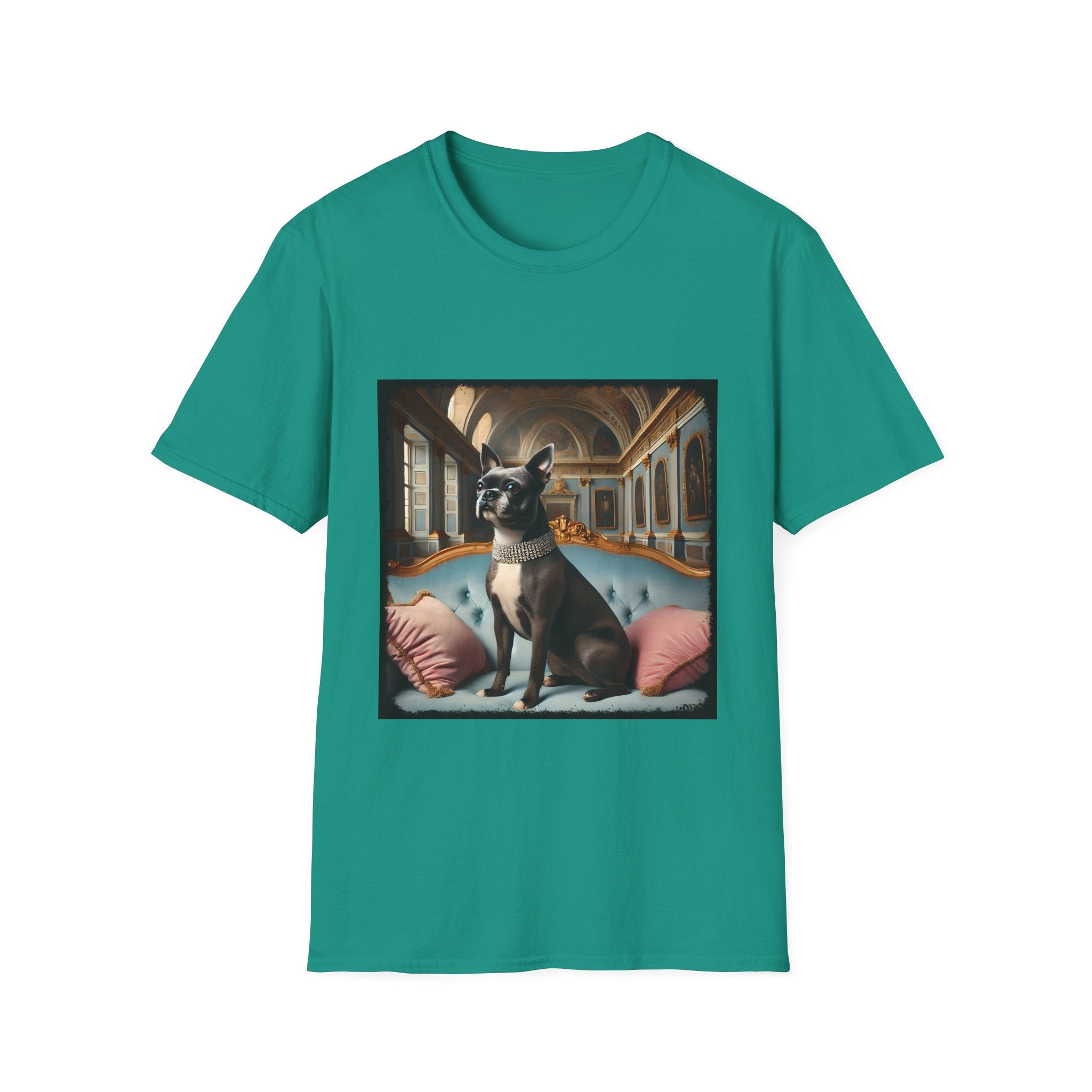 Boston Terrier Blue Baroness | Unisex Dog T-Shirt