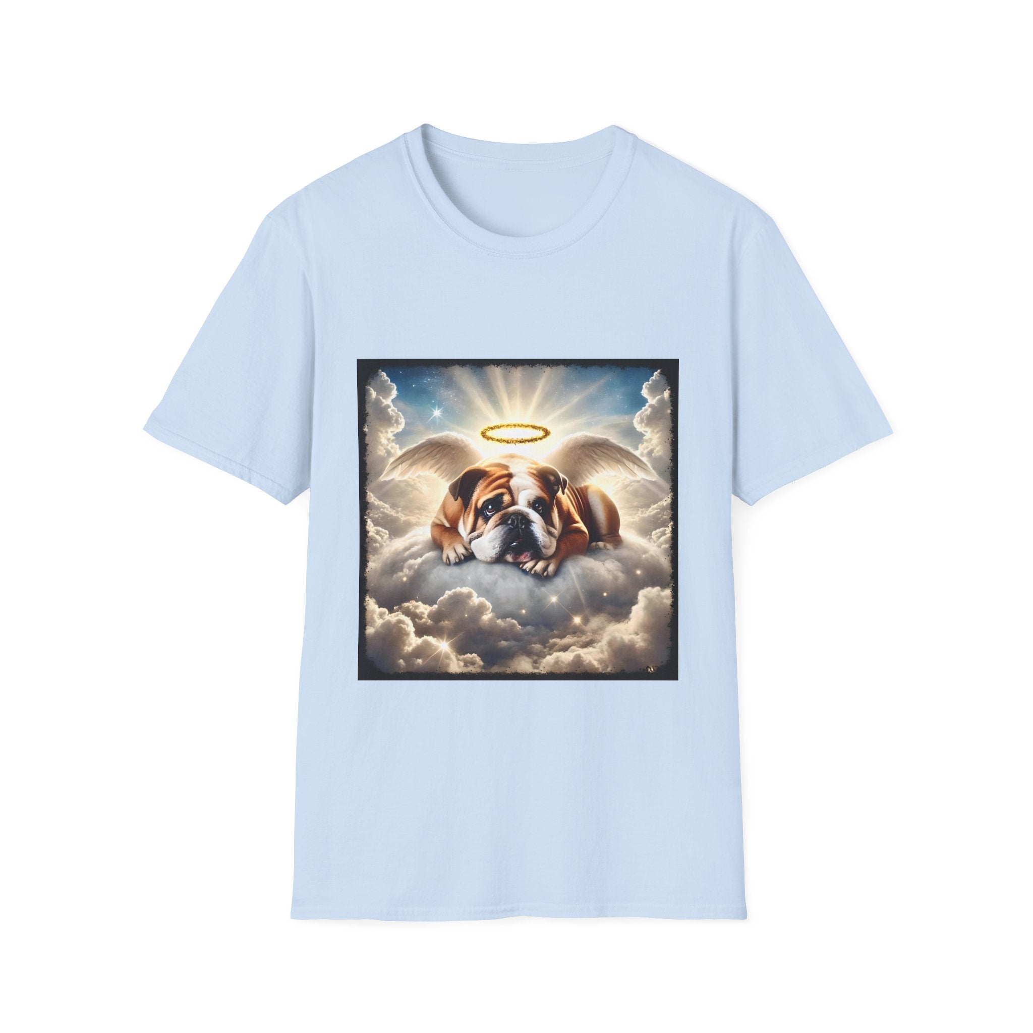 Bulldog Angel Baby | Unisex Dog T-Shirt