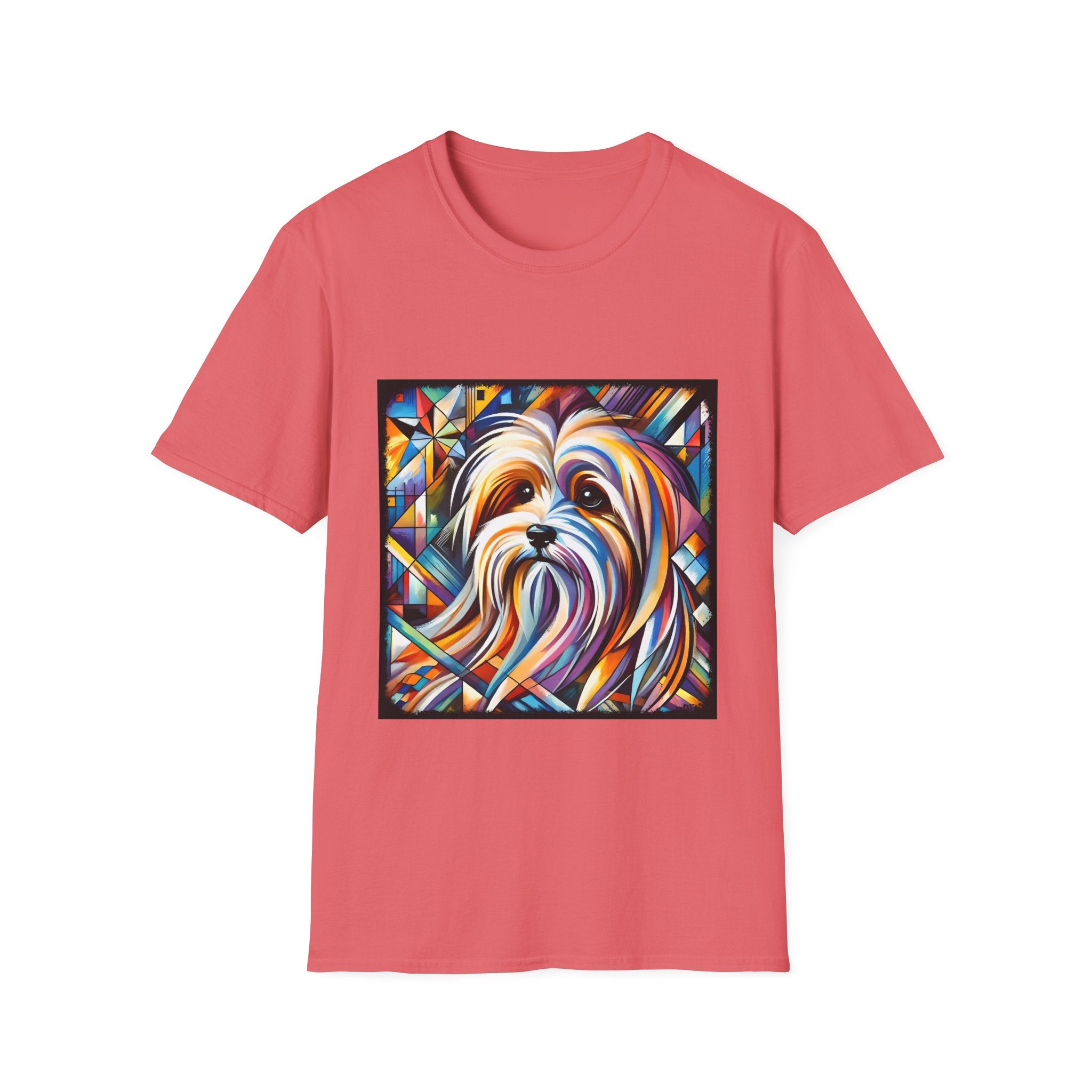 Havanese Multicolor Geometric |  Unisex Dog T-Shirt