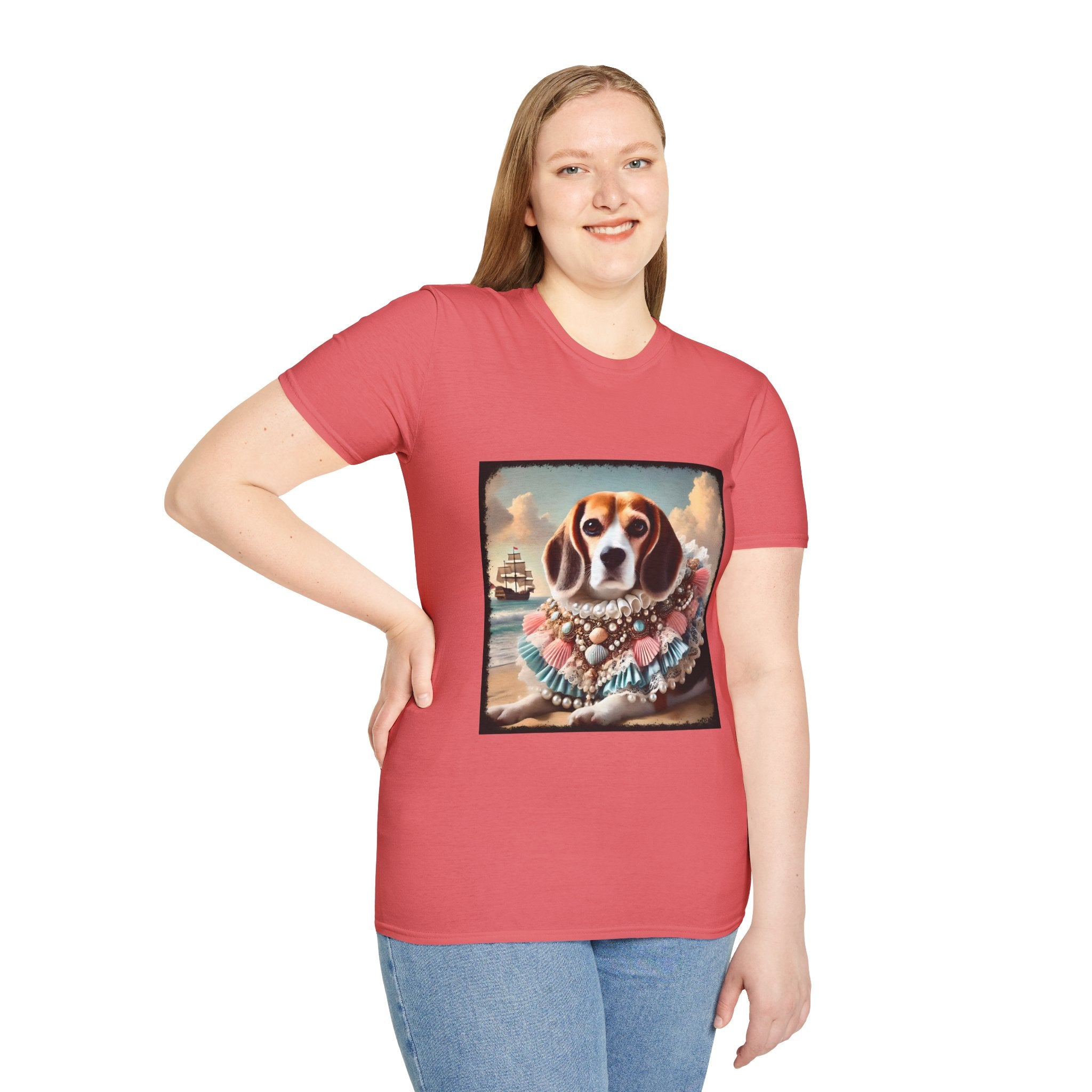 Beagle Beach Beauty | Unisex Dog T-Shirt