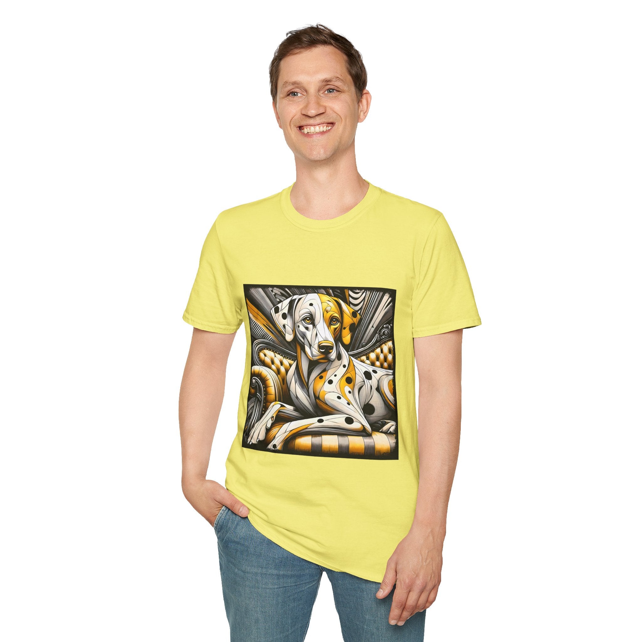 Dalmatian Lemon Rebel | Unisex Dog T-Shirt
