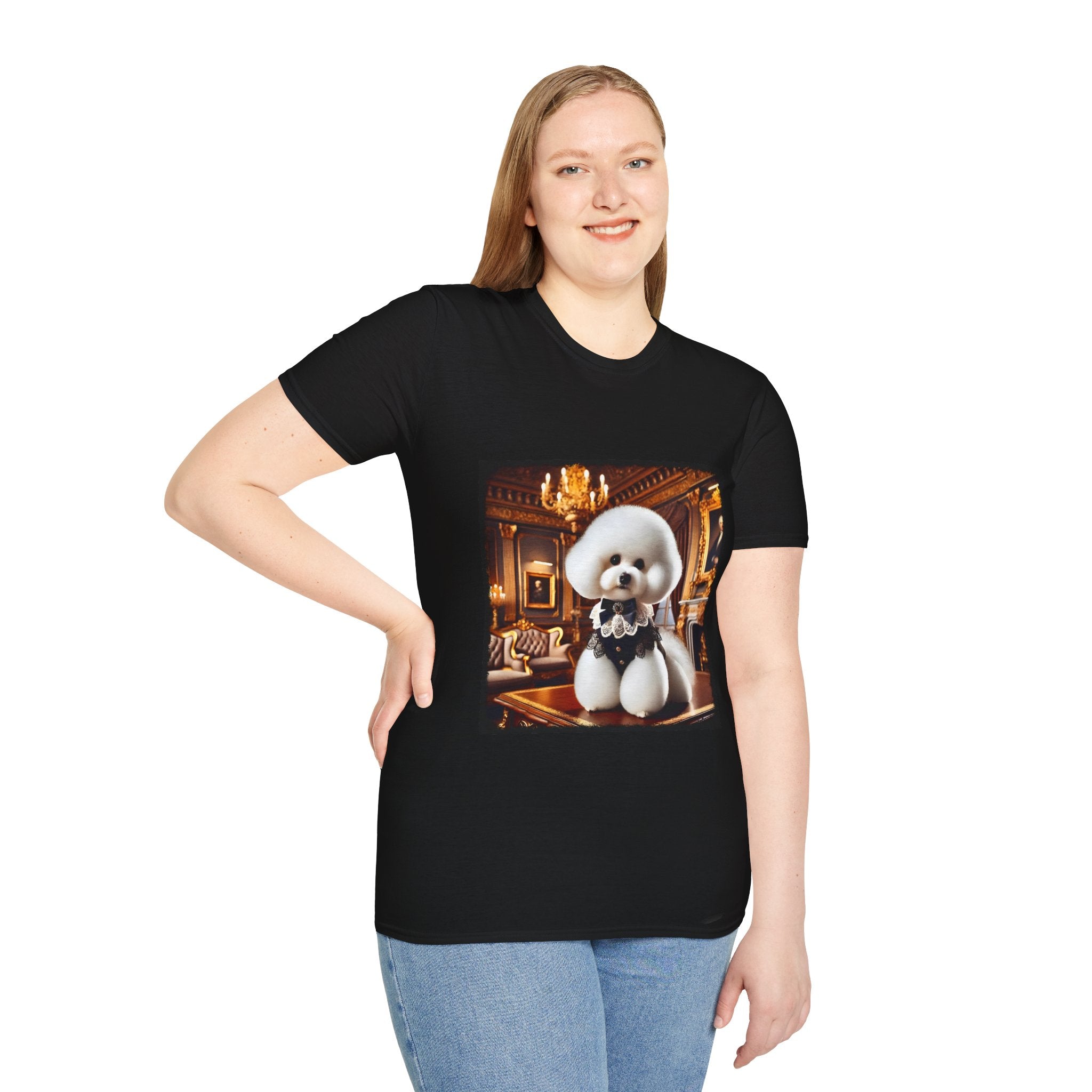 Bichon Frise Status Sniffer | Unisex Dog T-Shirt