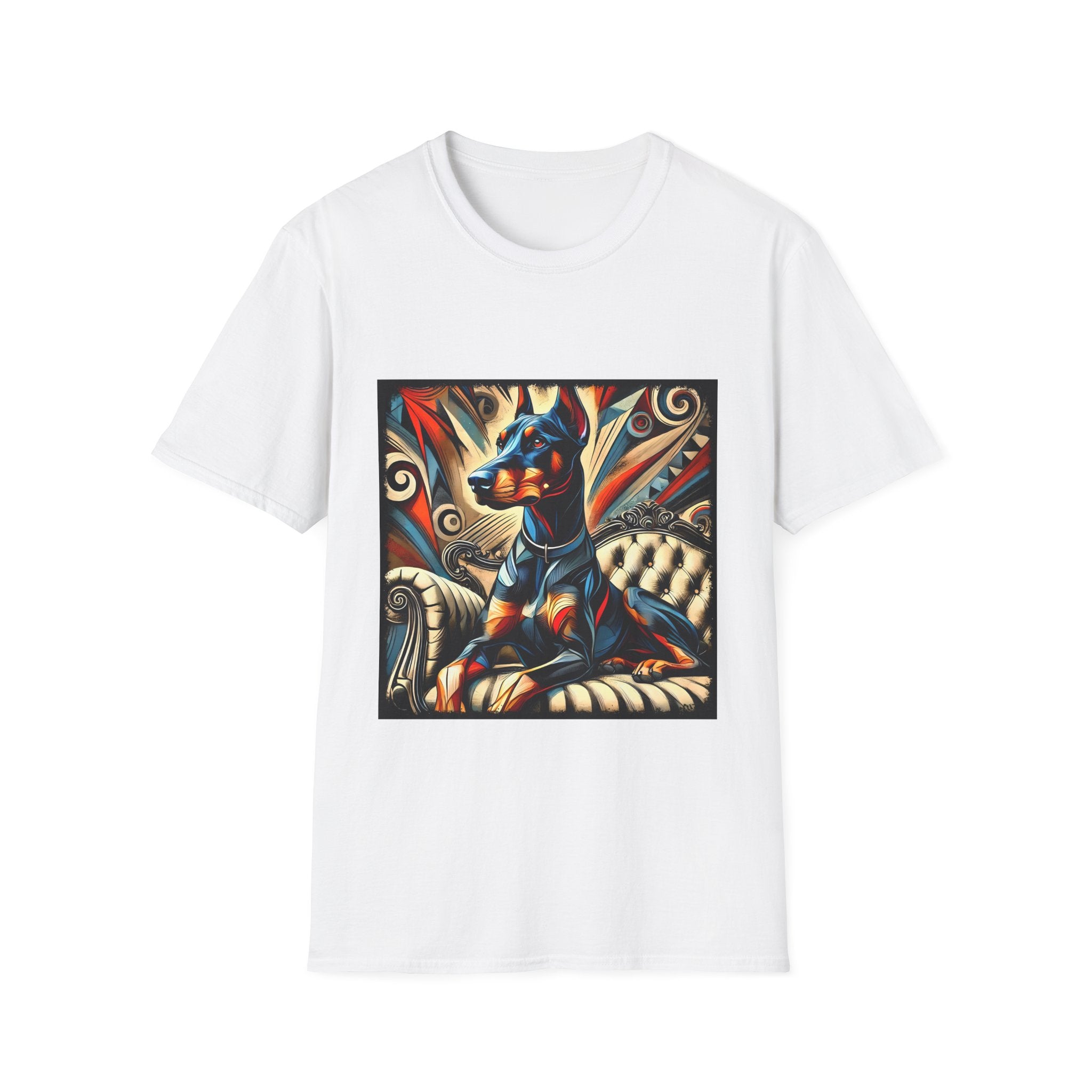 Doberman Pinscher Bold Rebel | Unisex Dog T-Shirt