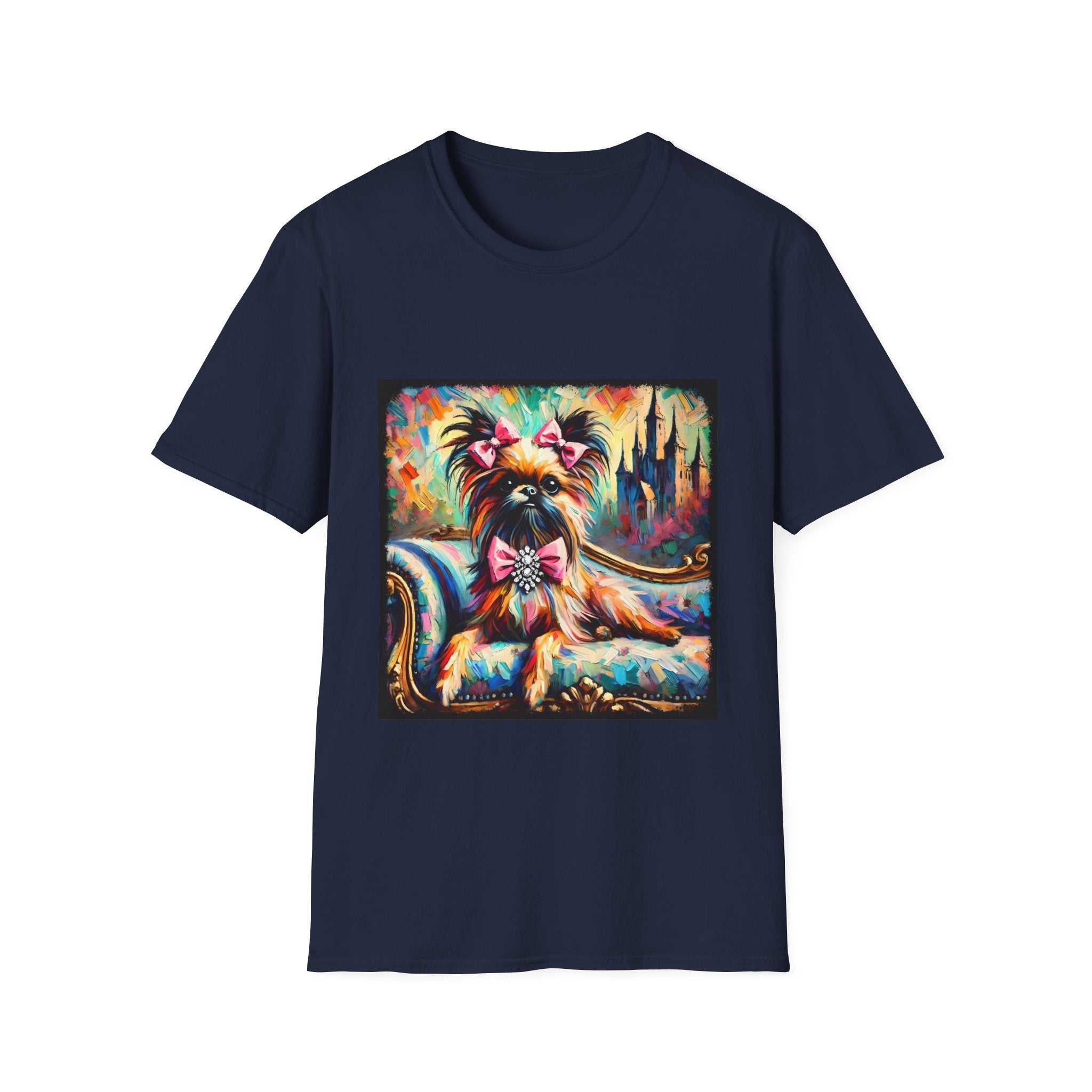 Brussels Griffon Diamond Princess Classic | Unisex Dog T-Shirt