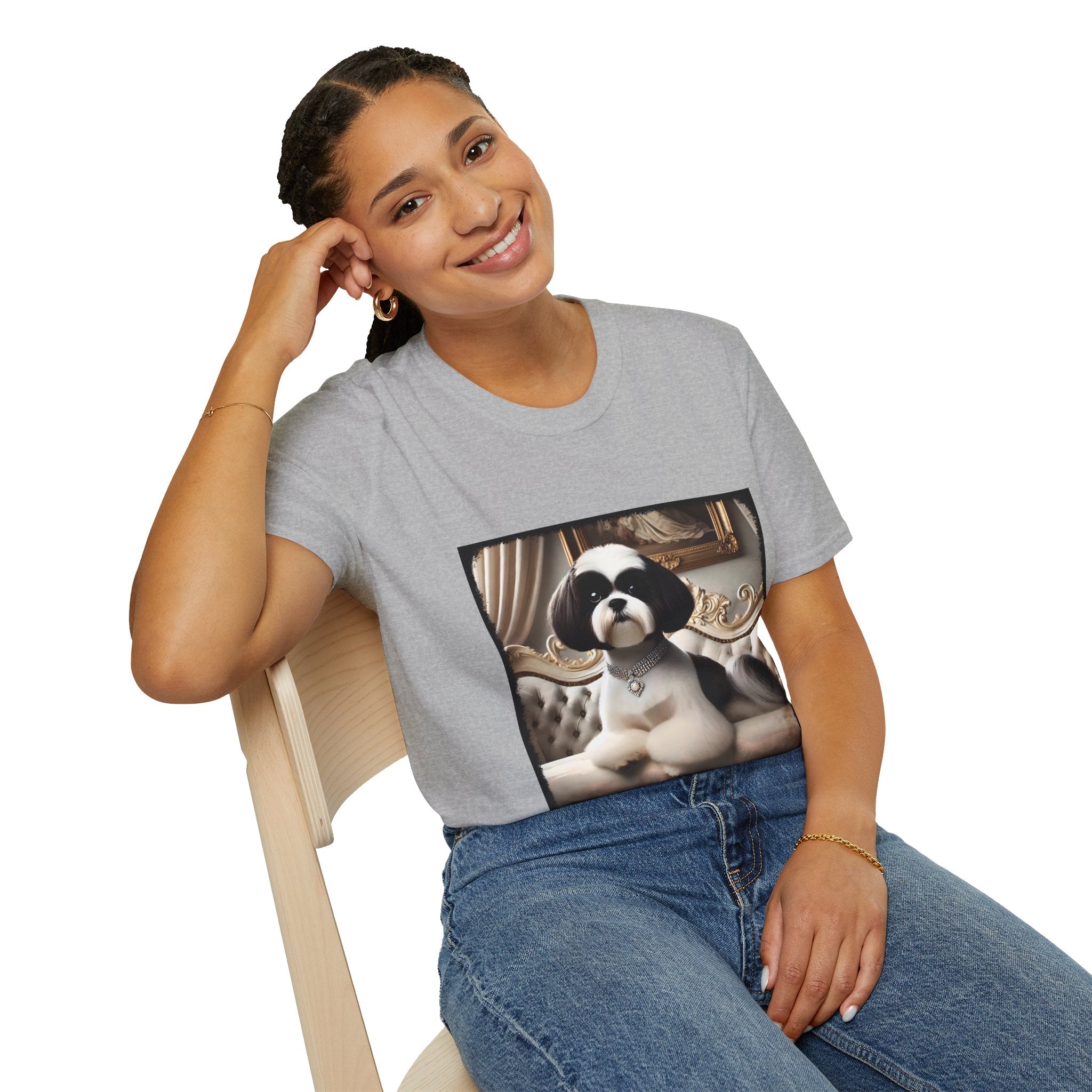 Shih Tzu Diamond Darling | Unisex Dog T-Shirt