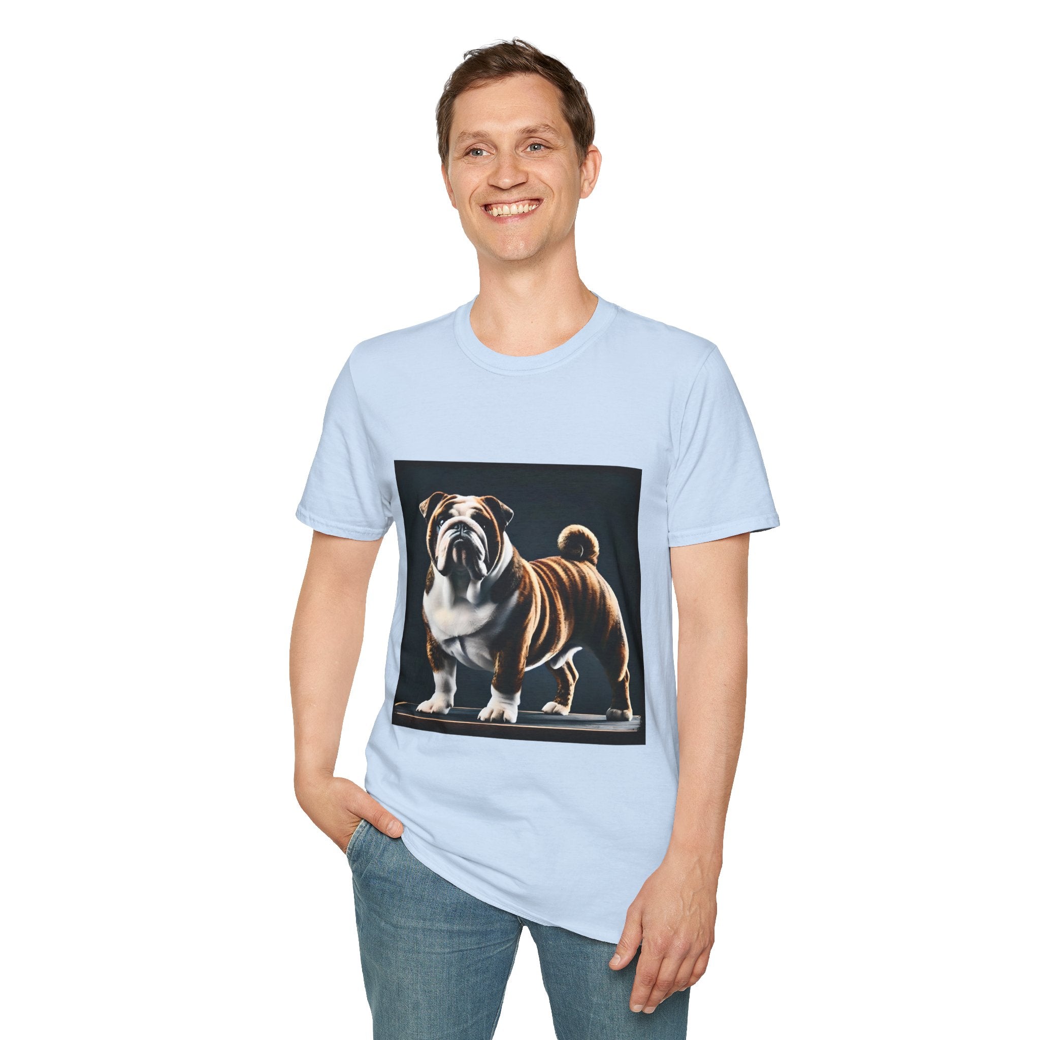 Bulldog On Display | Unisex Dog T-Shirt