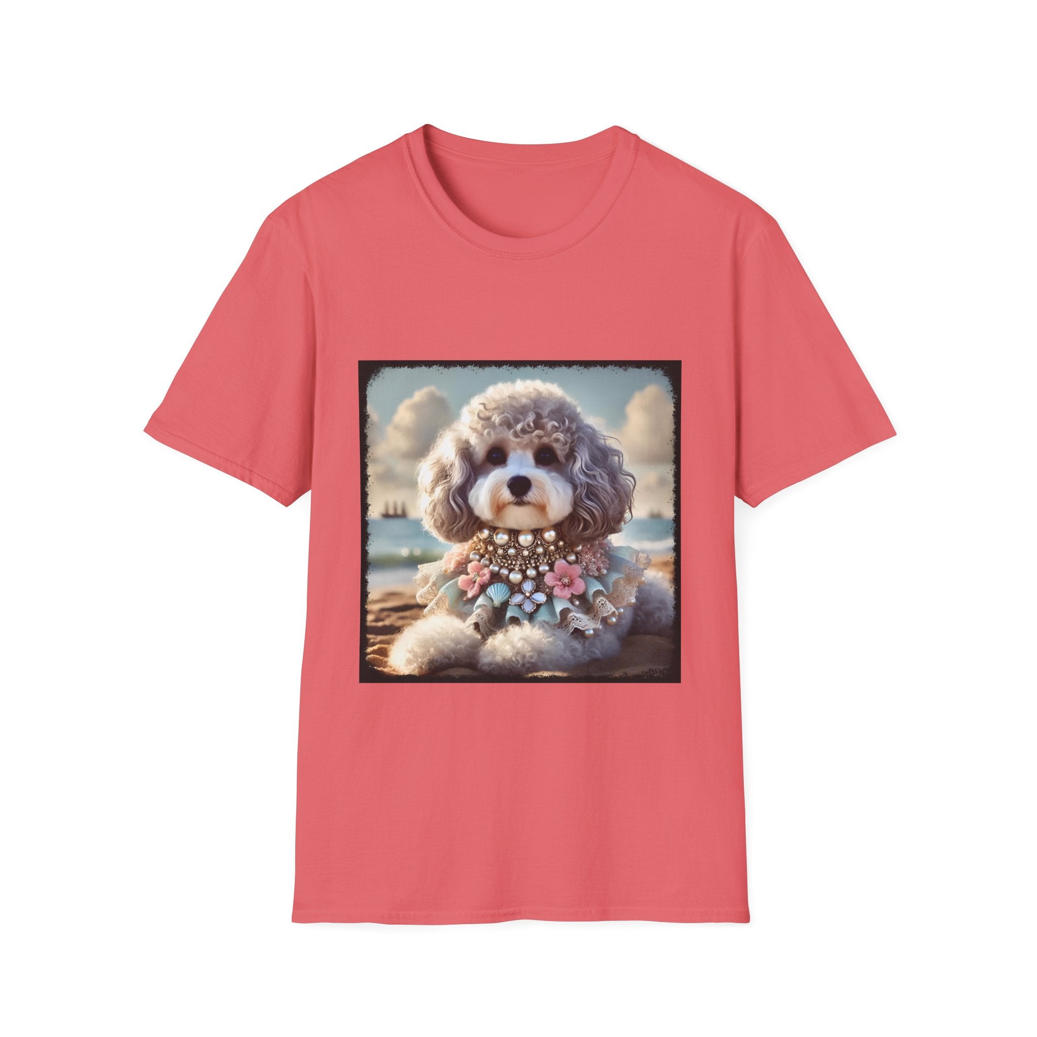 Poodle Silver Siren | Unisex Dog T-Shirt