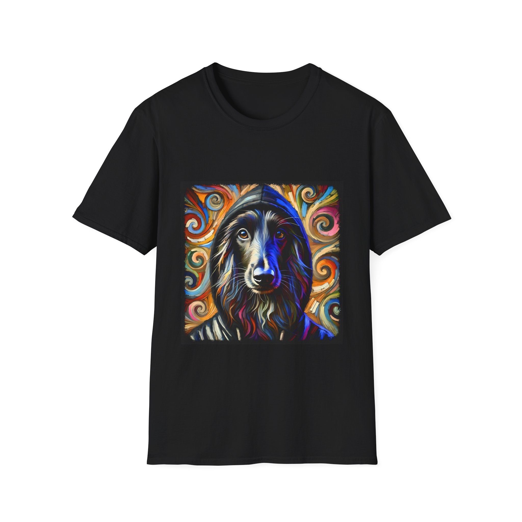 Afghan Hound Hoodie Swirl | Unisex Dog T-Shirt
