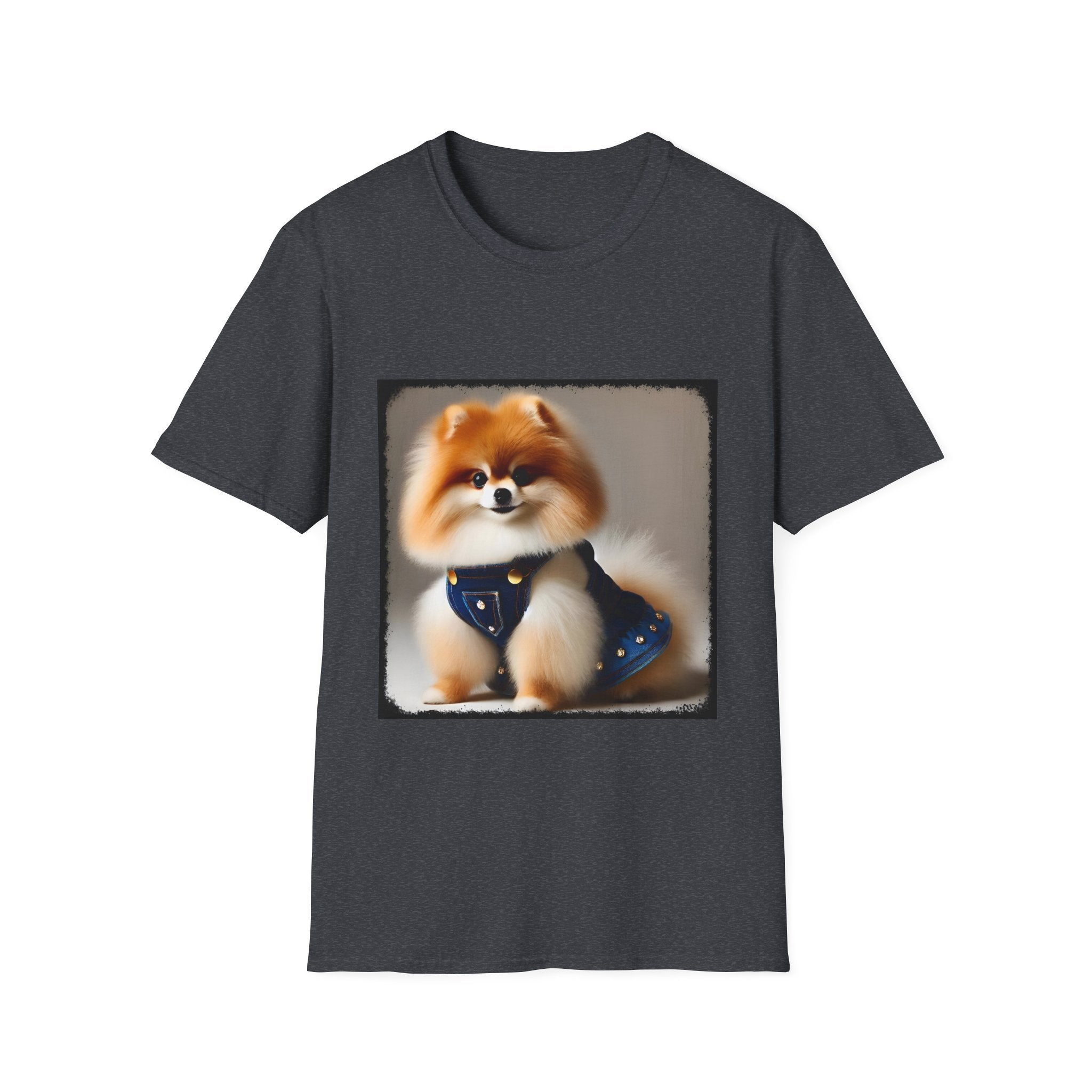Pomeranian Jean Dream | Unisex Dog T-Shirt