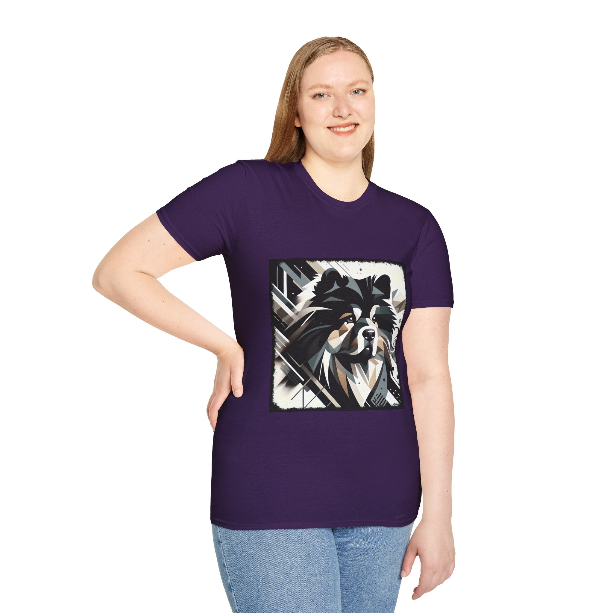 Chow Chow Bold Geometric | Unisex Dog T-Shirt
