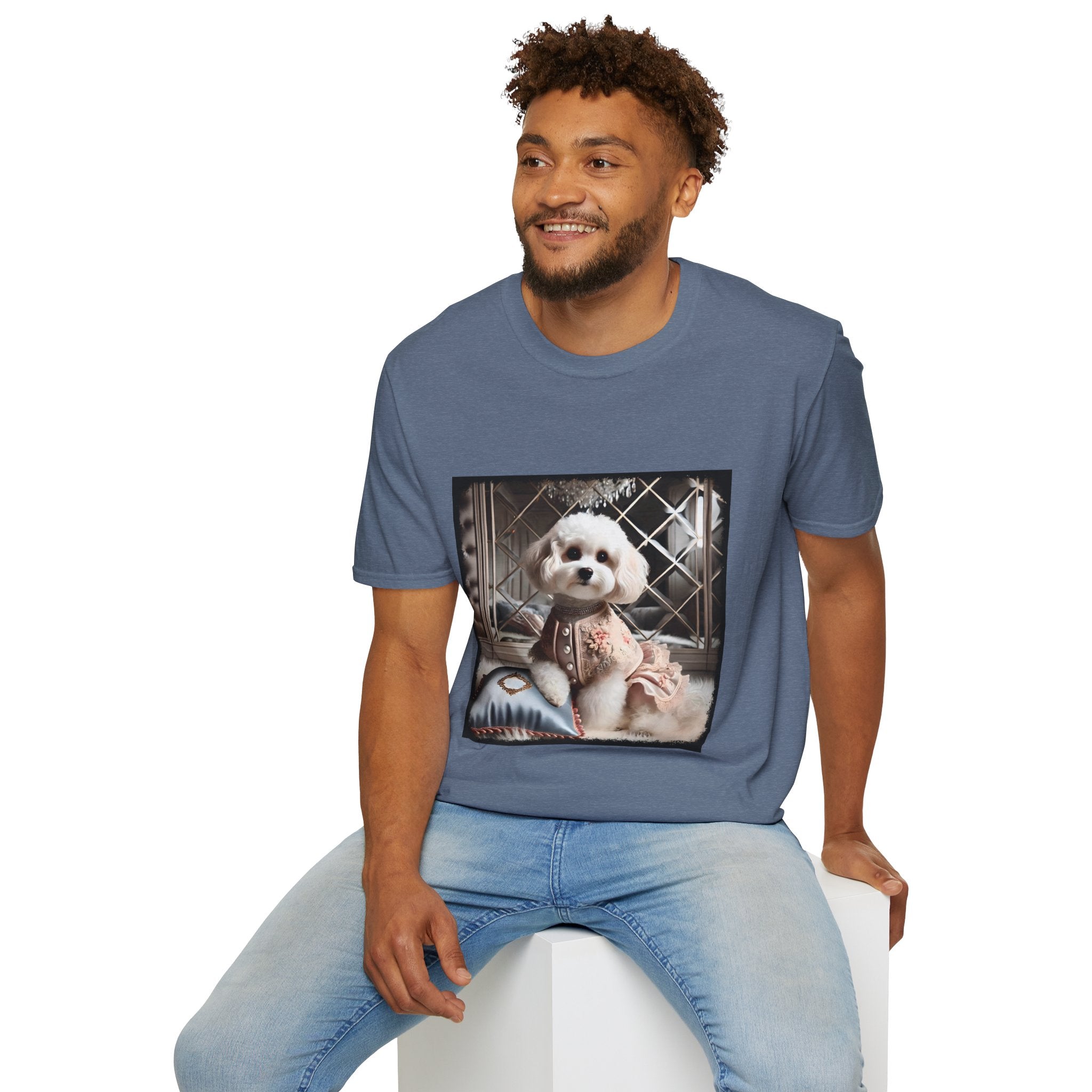 Cavapoo Parisian Princess | Unisex Dog T-Shirt