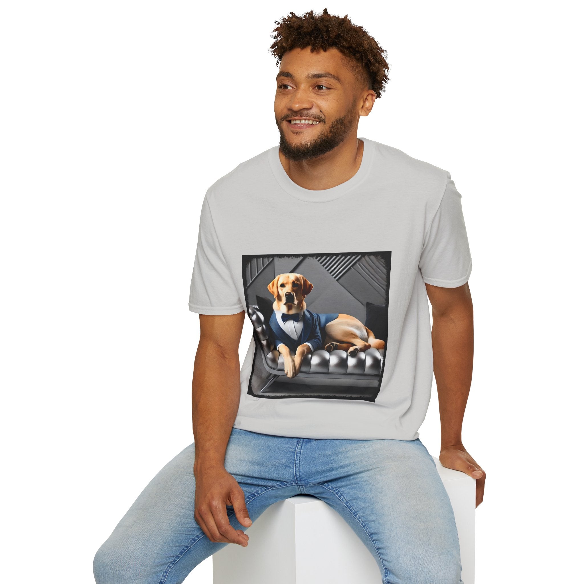 Labrador Retriever Bold Gent | Unisex Dog T-Shirt