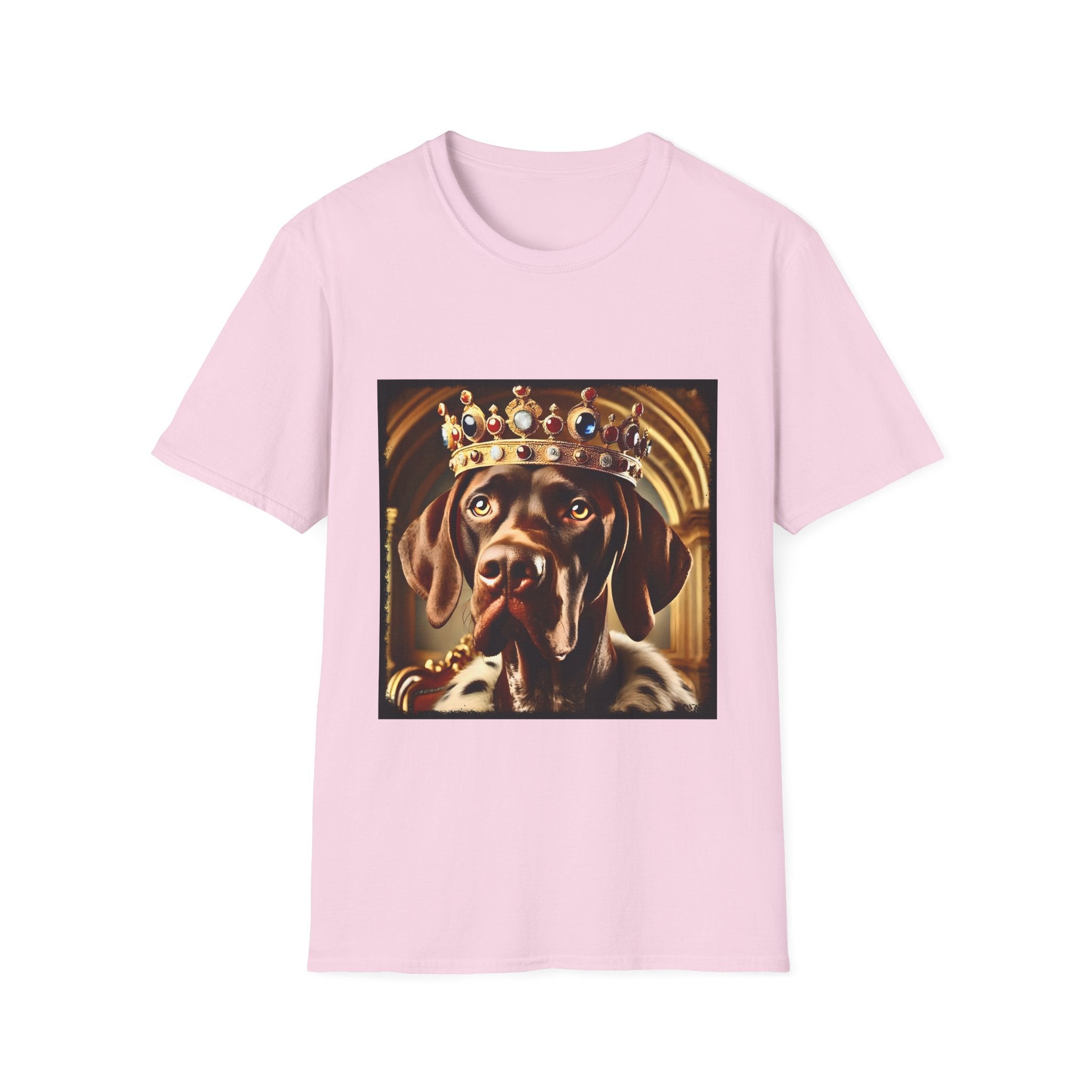 German Shorthaired Pointer Royal King | Unisex Dog T-Shirt