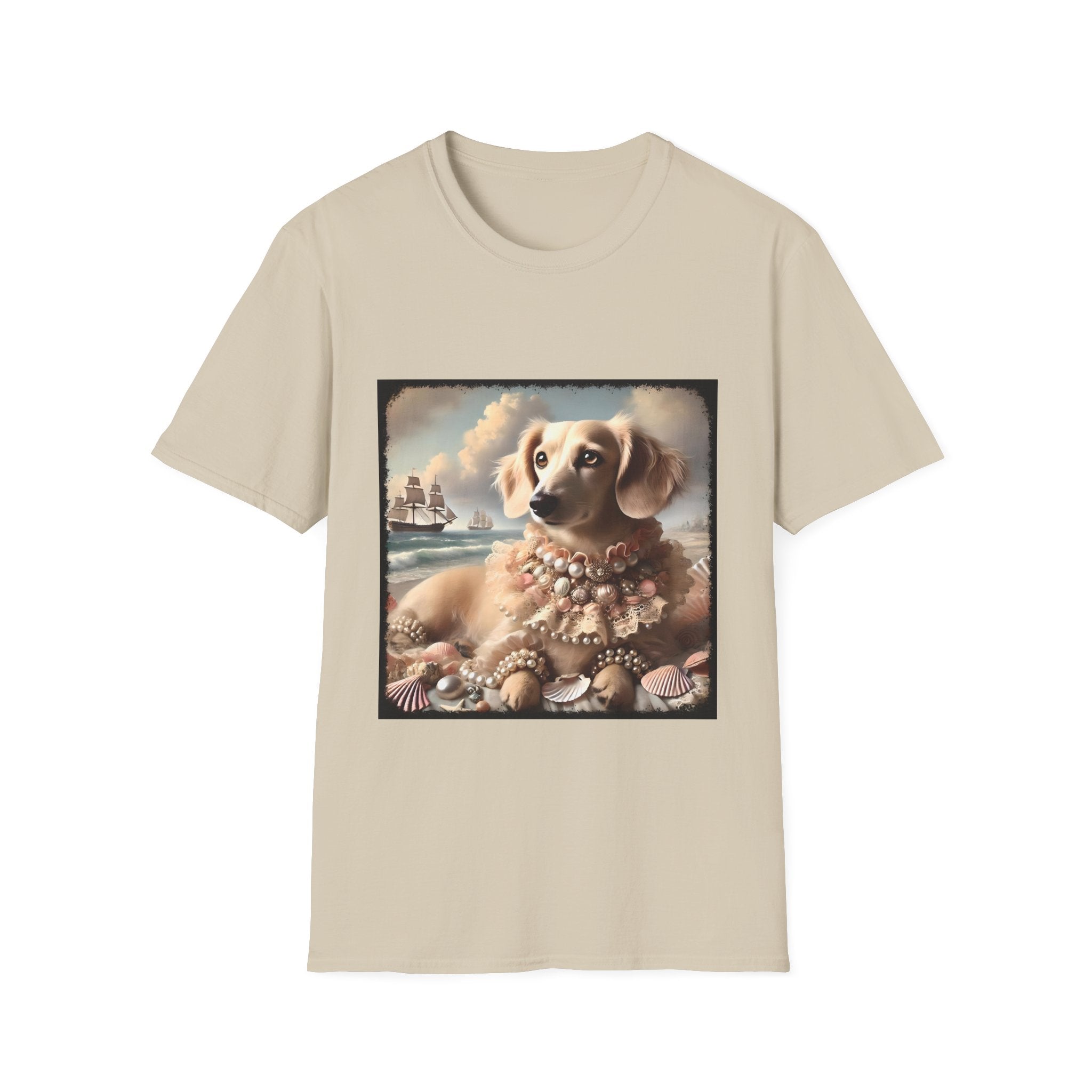 Dachshund Seashell Siren | Unisex Dog T-Shirt