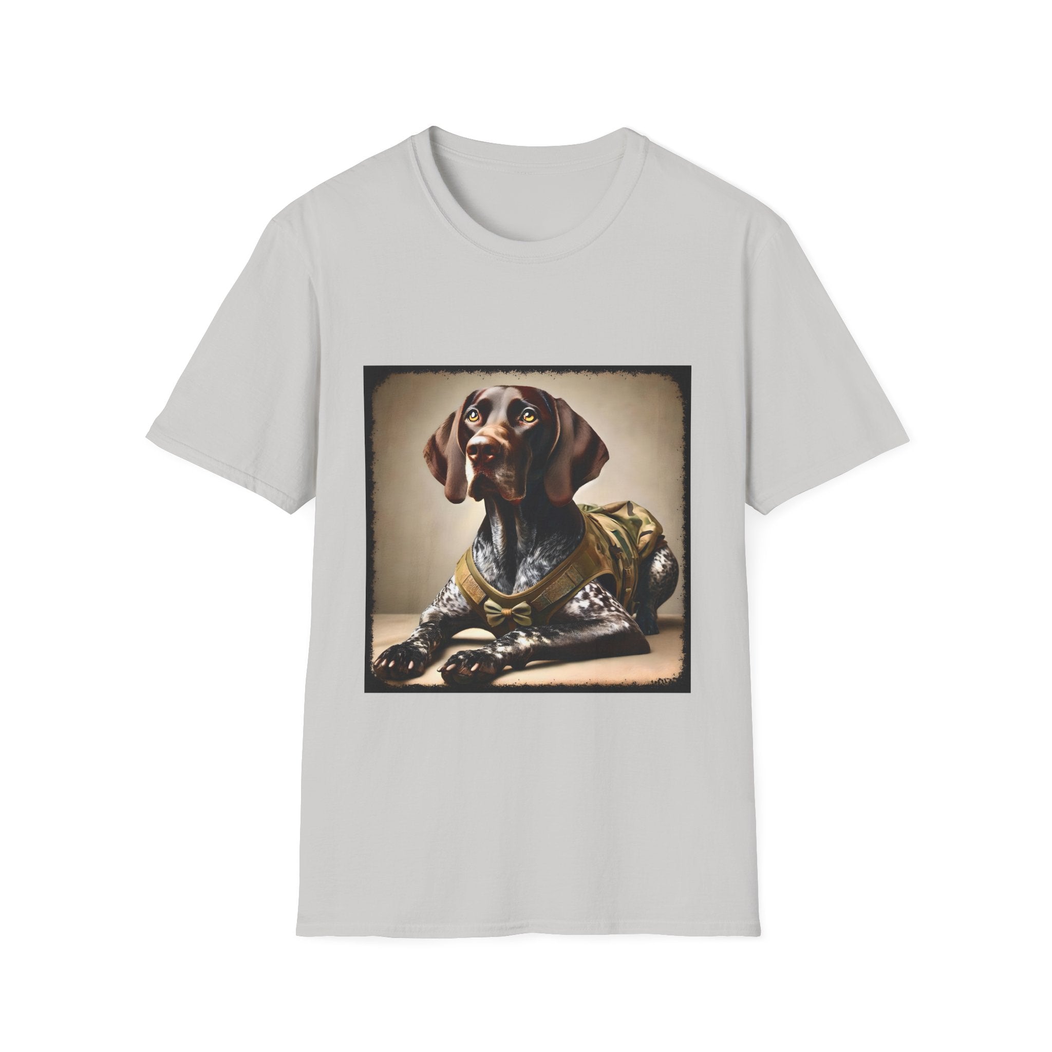 German Shorthaired Pointer Camo Doll | Unisex Dog T-Shirt