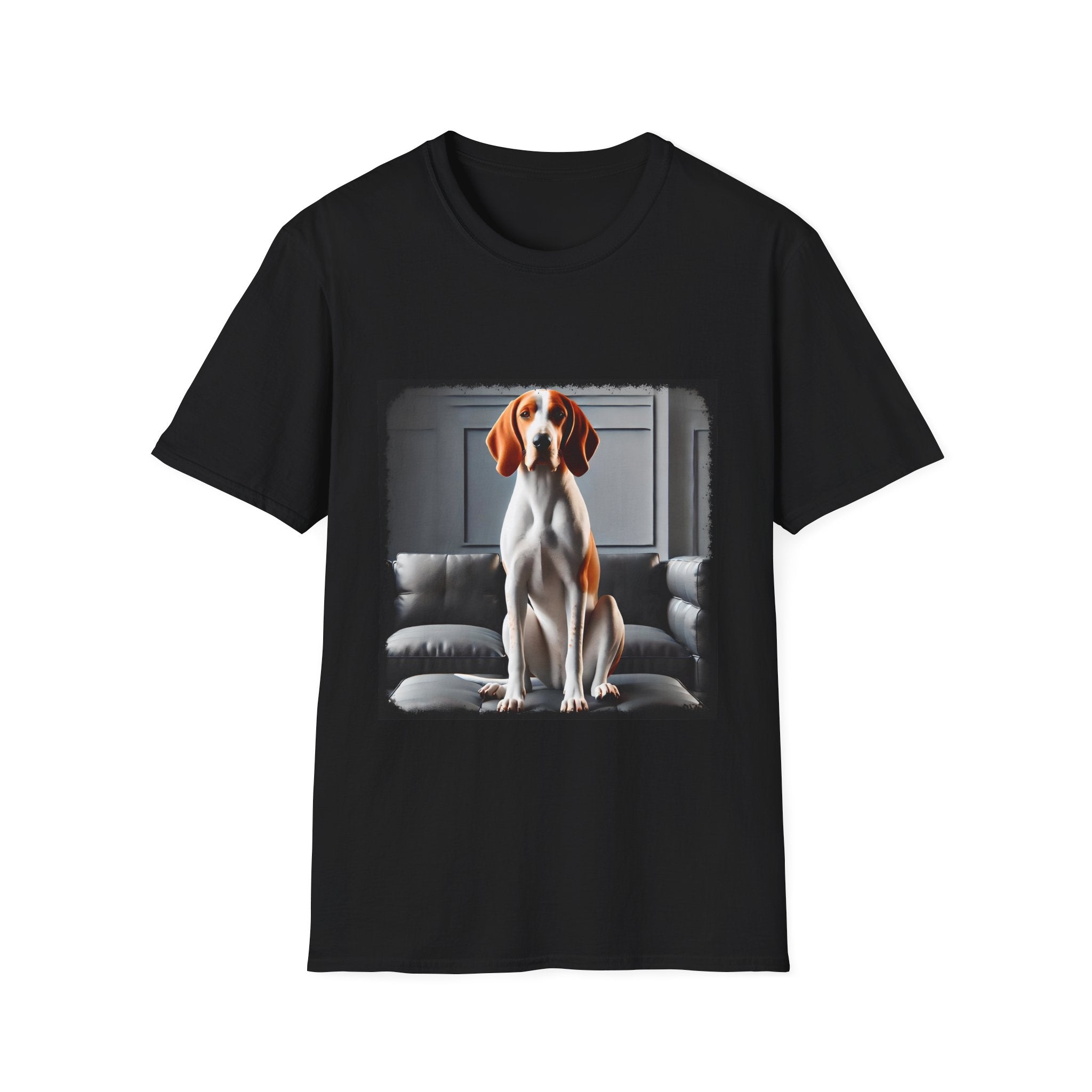 Coonhound Modern Muse  | Unisex Dog T-Shirt
