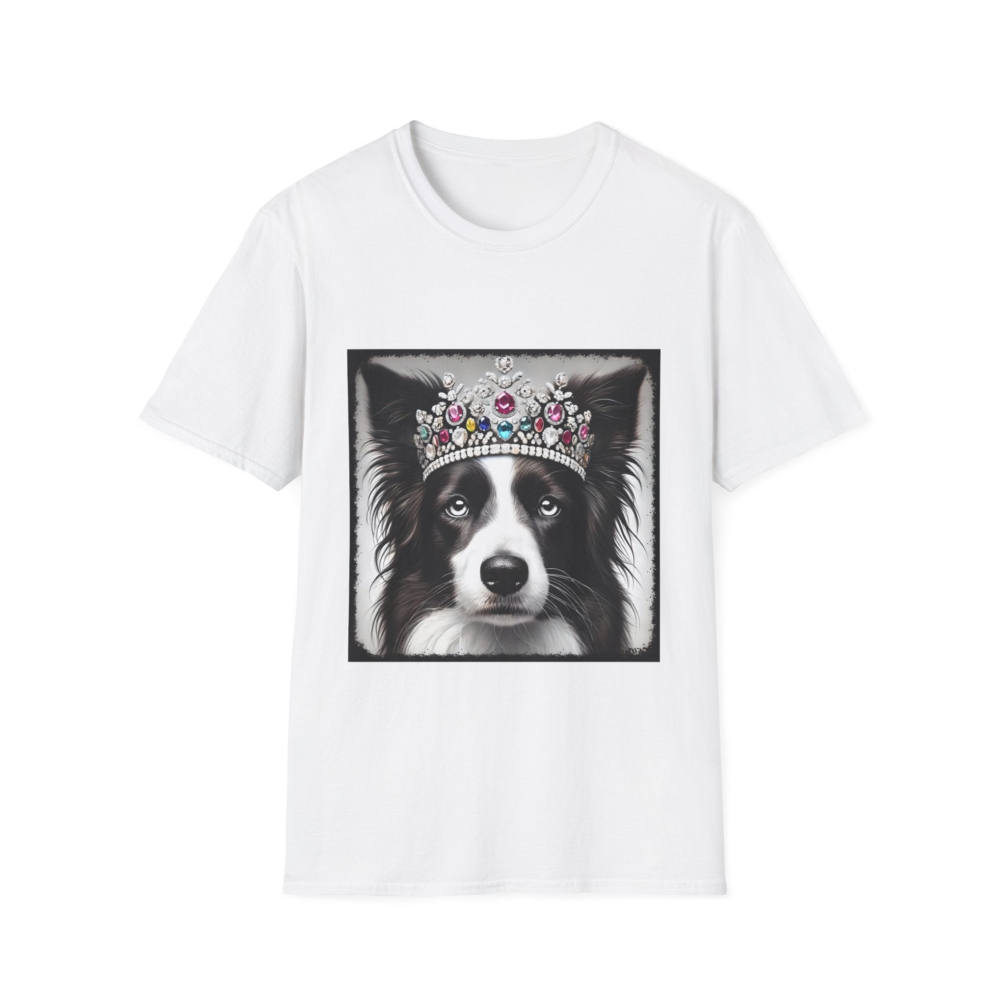 Border Collie Iconic Princess | Unisex Dog T-Shirt