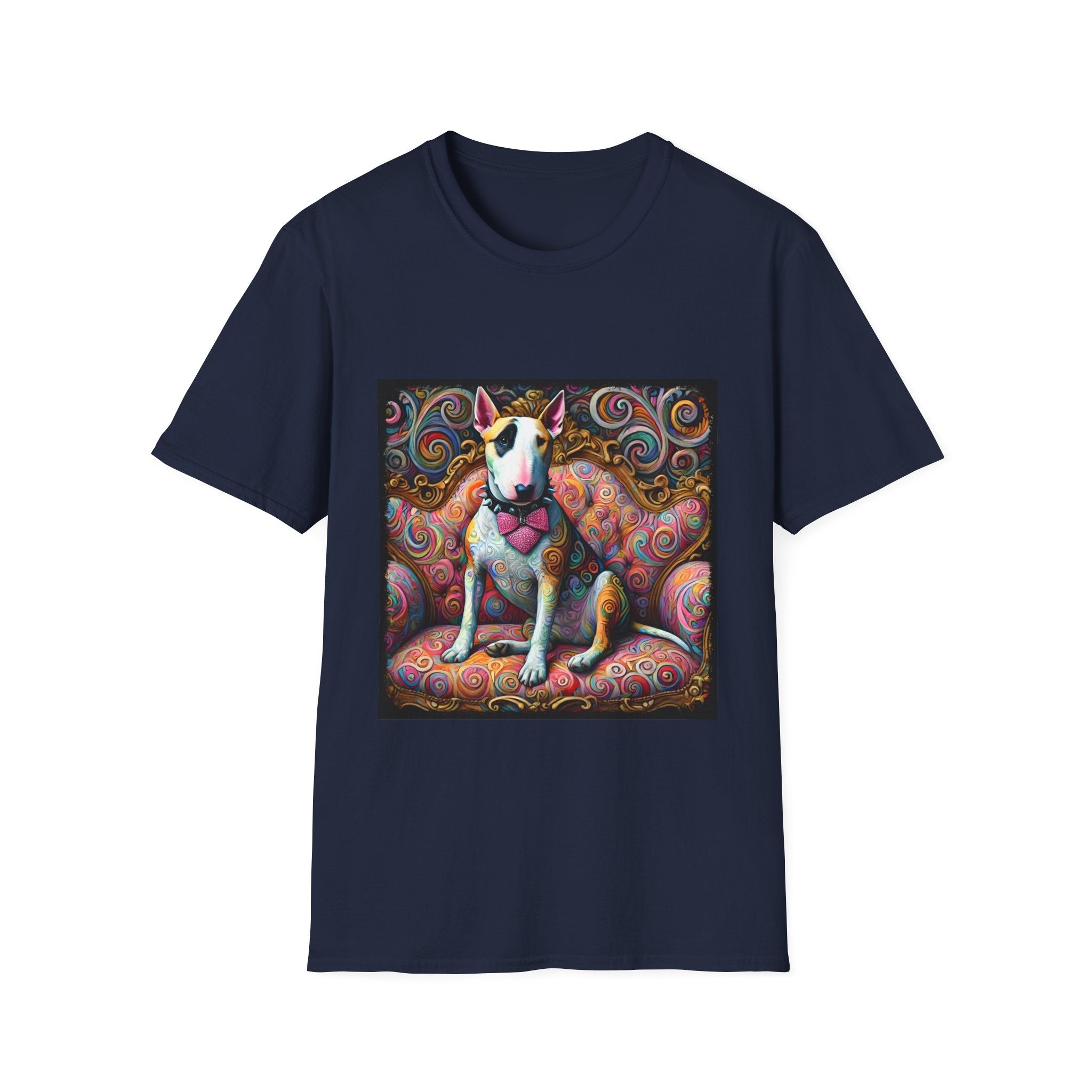 Bull Terrier Love Swirl | Unisex Dog T-Shirt
