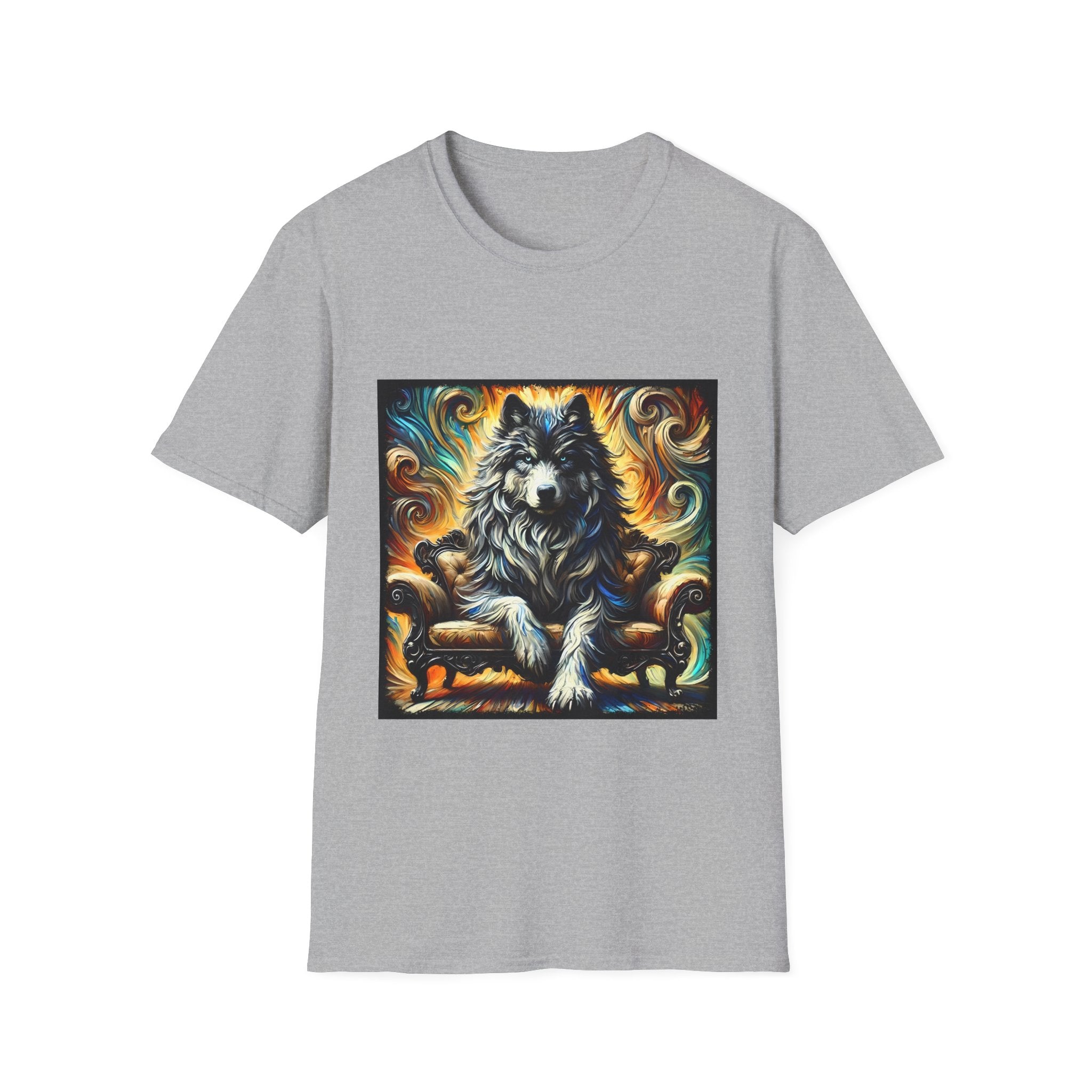 Dire Wolf Sun Swirl | Unisex Dog T-Shirt