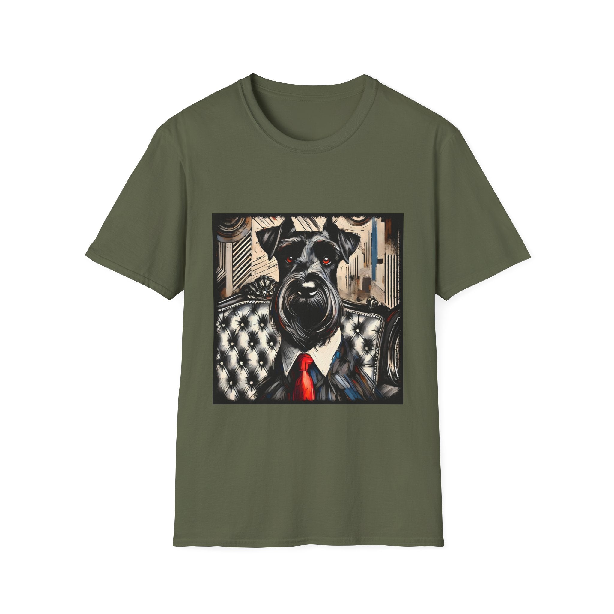 Schnauzer Bold Gentleman | Unisex Dog T-Shirt