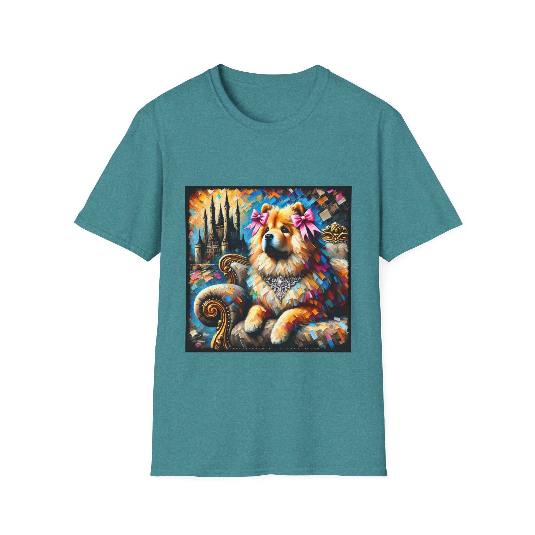 Chow Chow Diamond Princess Classic | Unisex Dog T-Shirt
