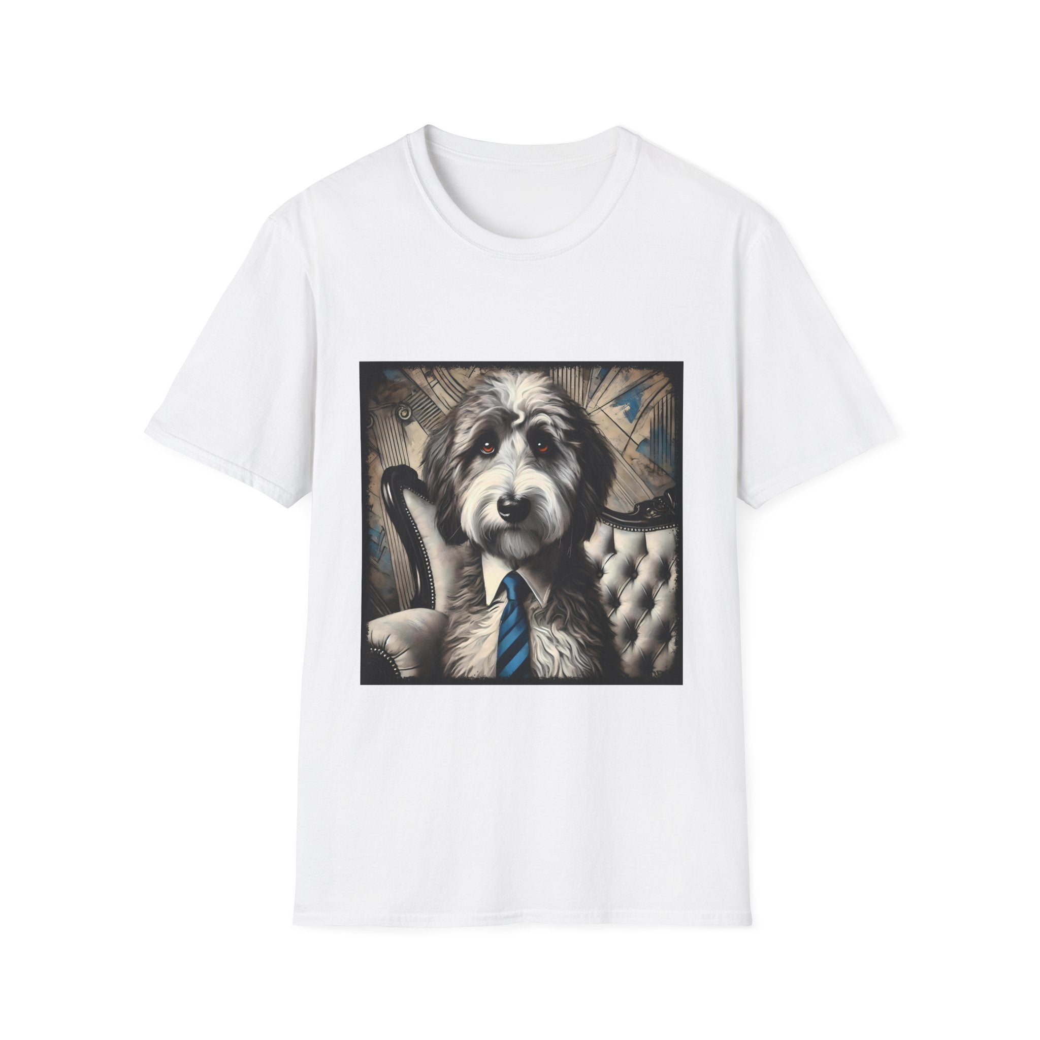 Sheepadoodle Handsome Gent | Unisex Dog T-Shirt