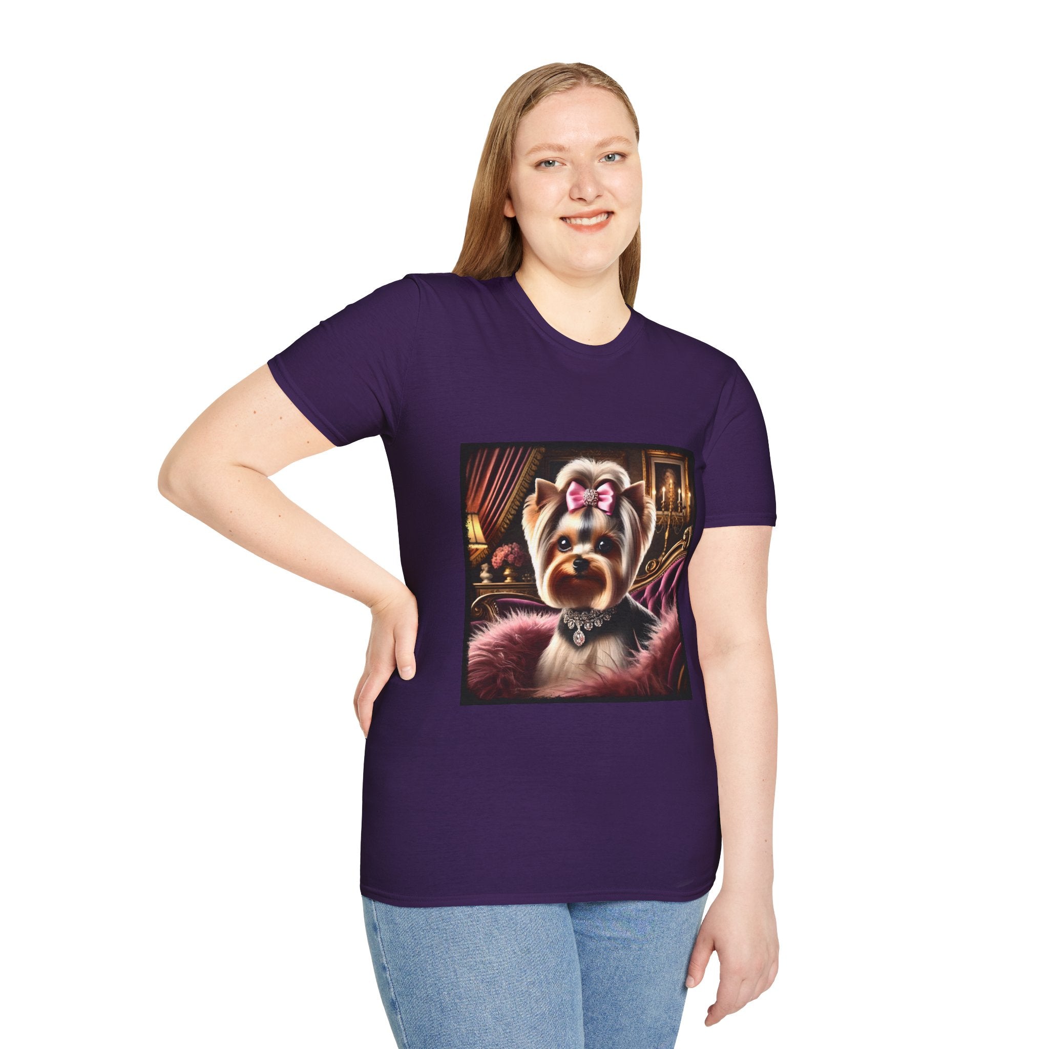 Yorkshire Terrier Diamond Opulence | Unisex Dog T-Shirt