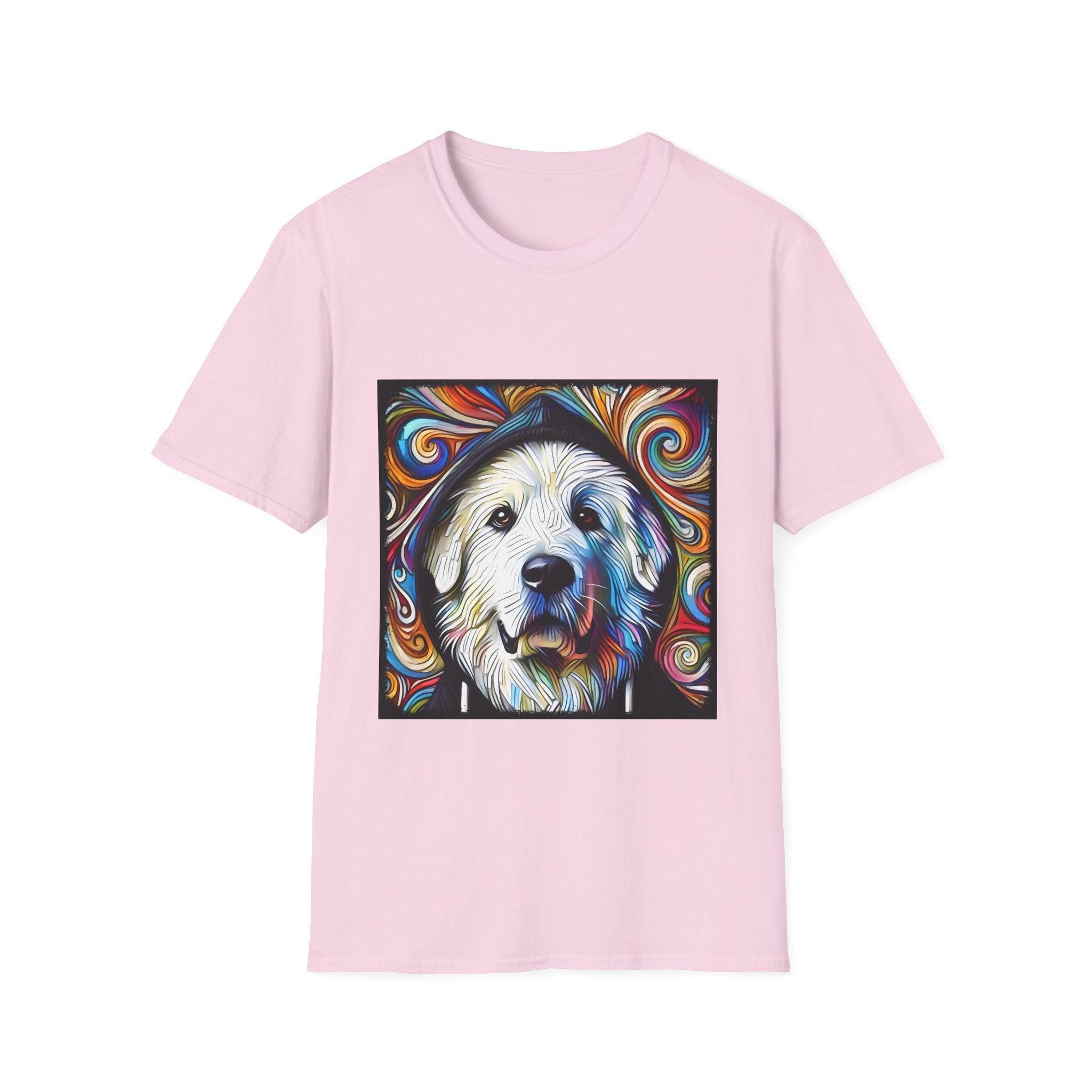 Great Pyrenees Relaxed Swirl | Unisex Dog T-Shirt